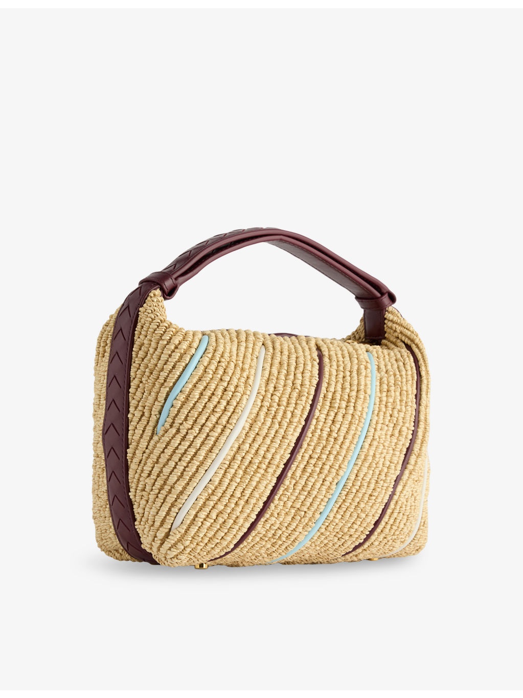 Wallace Mini Raffia Shoulder Bag - 4