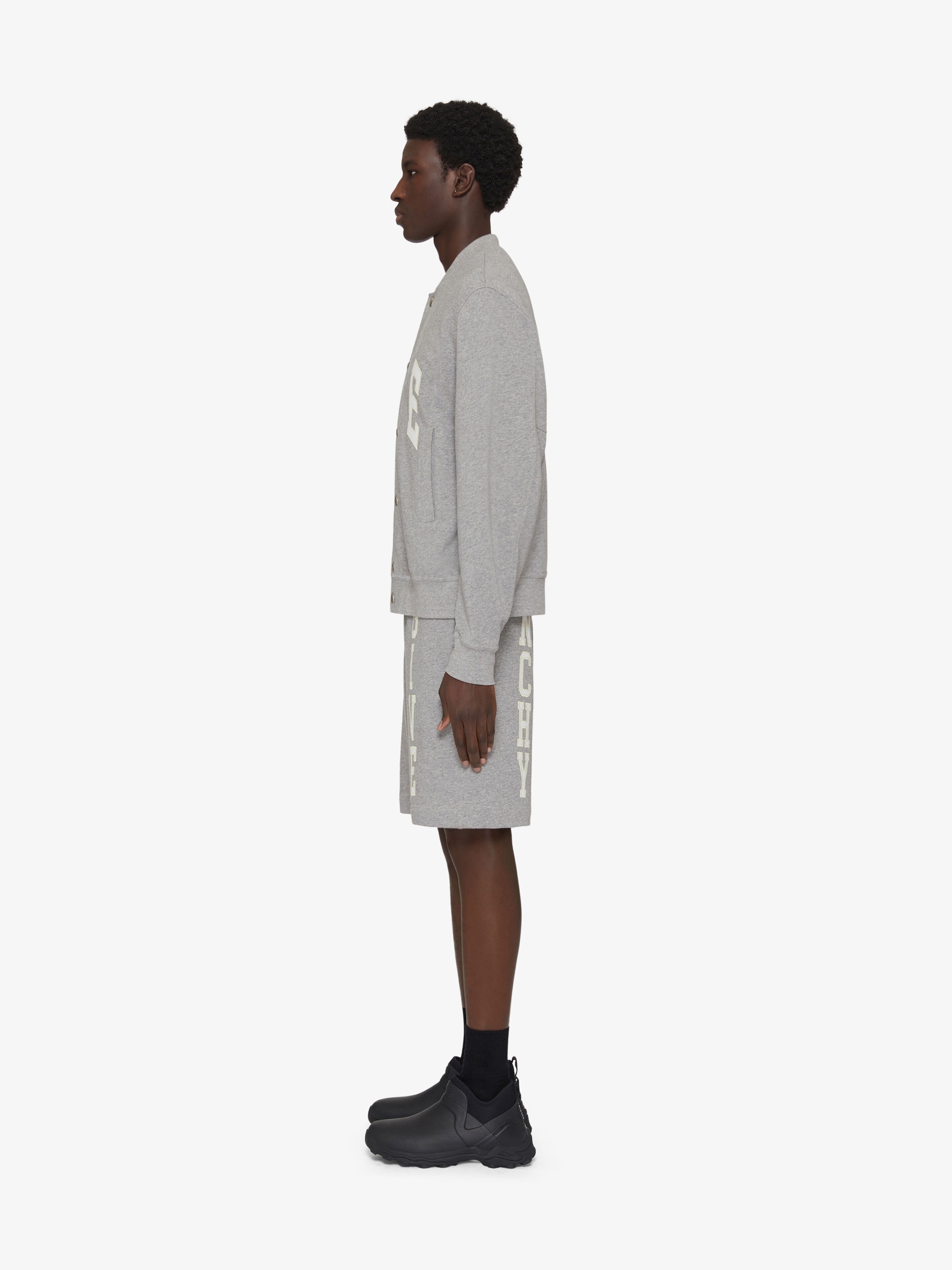 GIVENCHY COLLEGE VARSITY JACKET IN FLEECE - 3