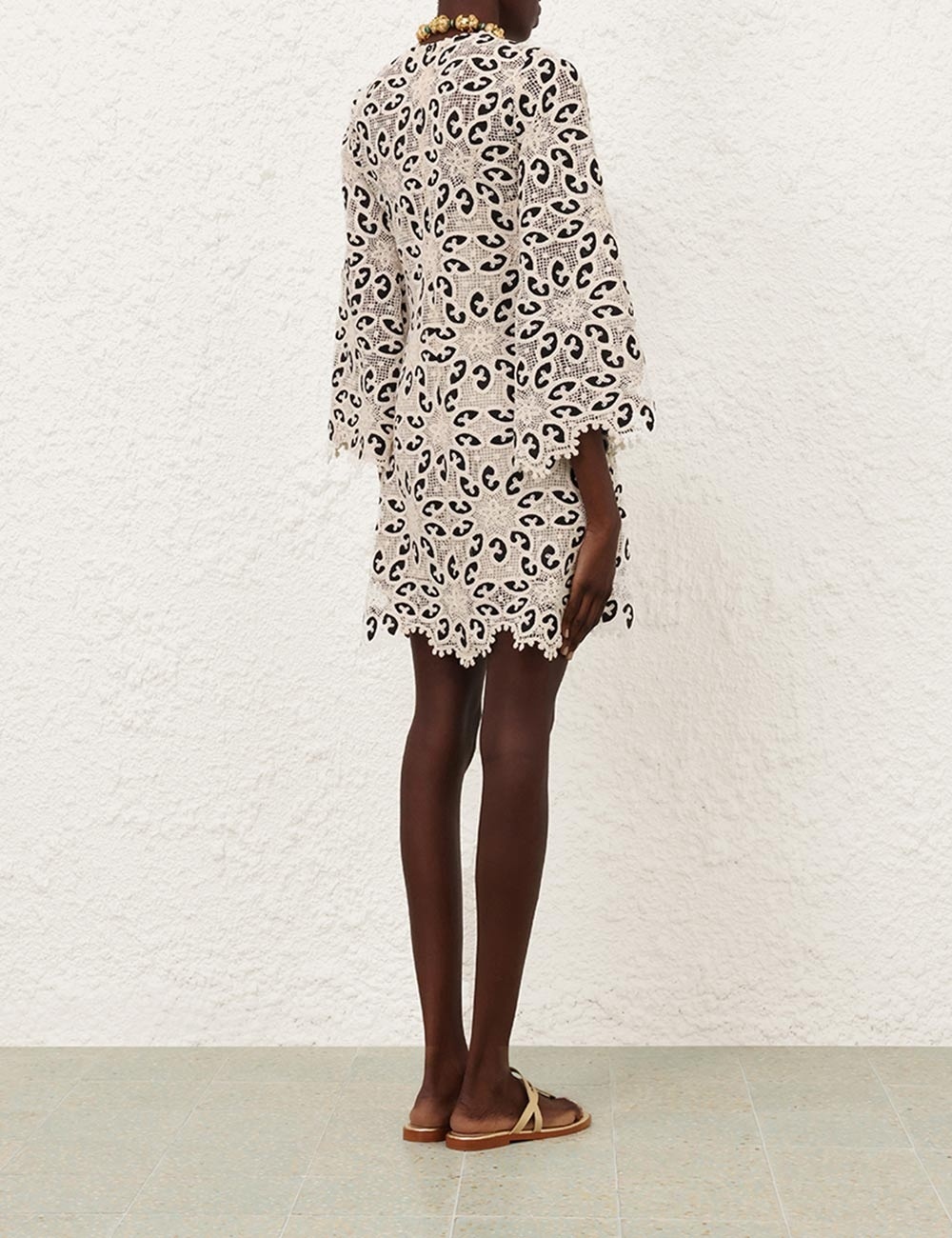 【Zimmermann】OTTIE LACE MINI DRESS レース ミニドレス Zimmermann OTTIE LACE MINI DRESS | REVERSIBLE