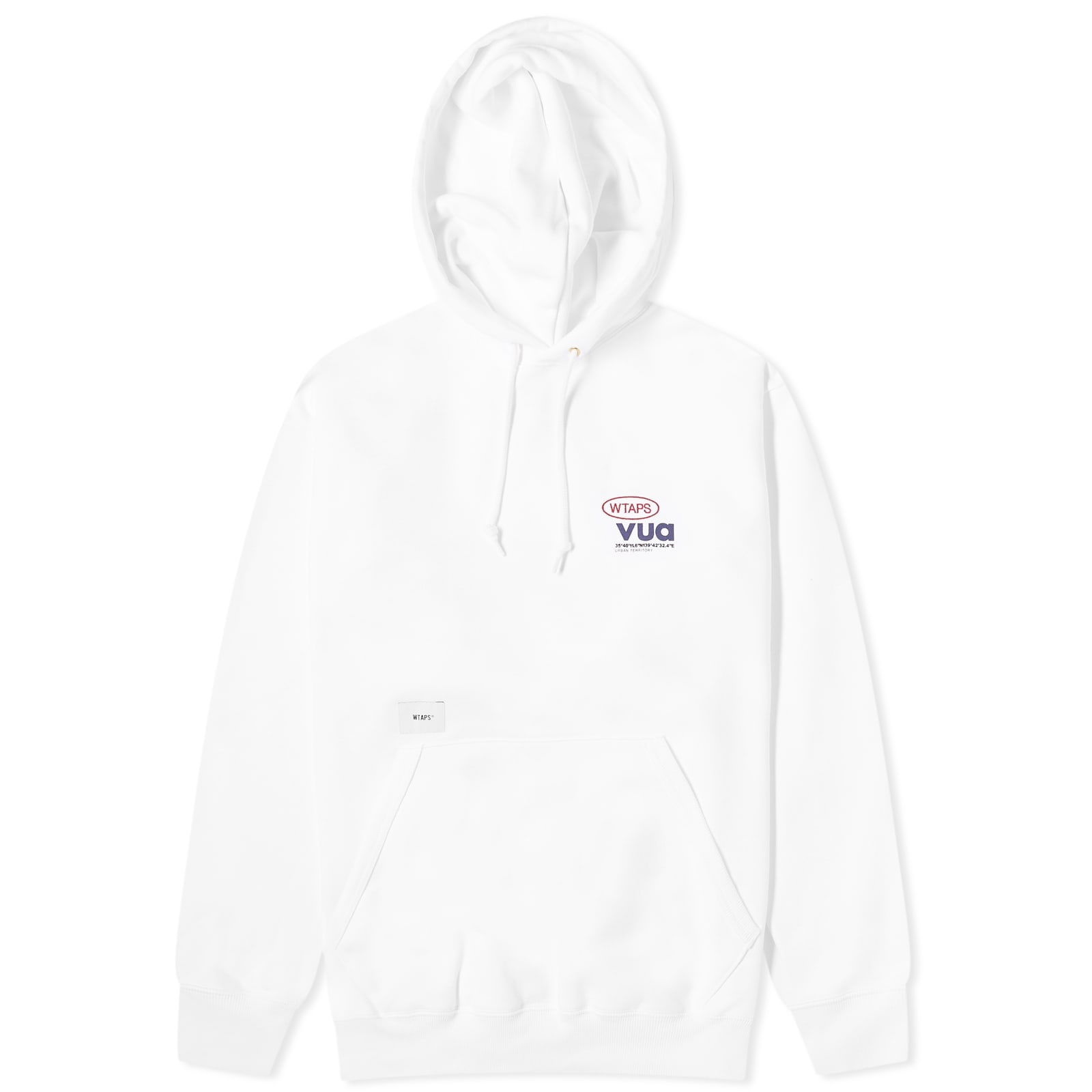 WTAPS 10 Embroided Pullover Hoodie - 1