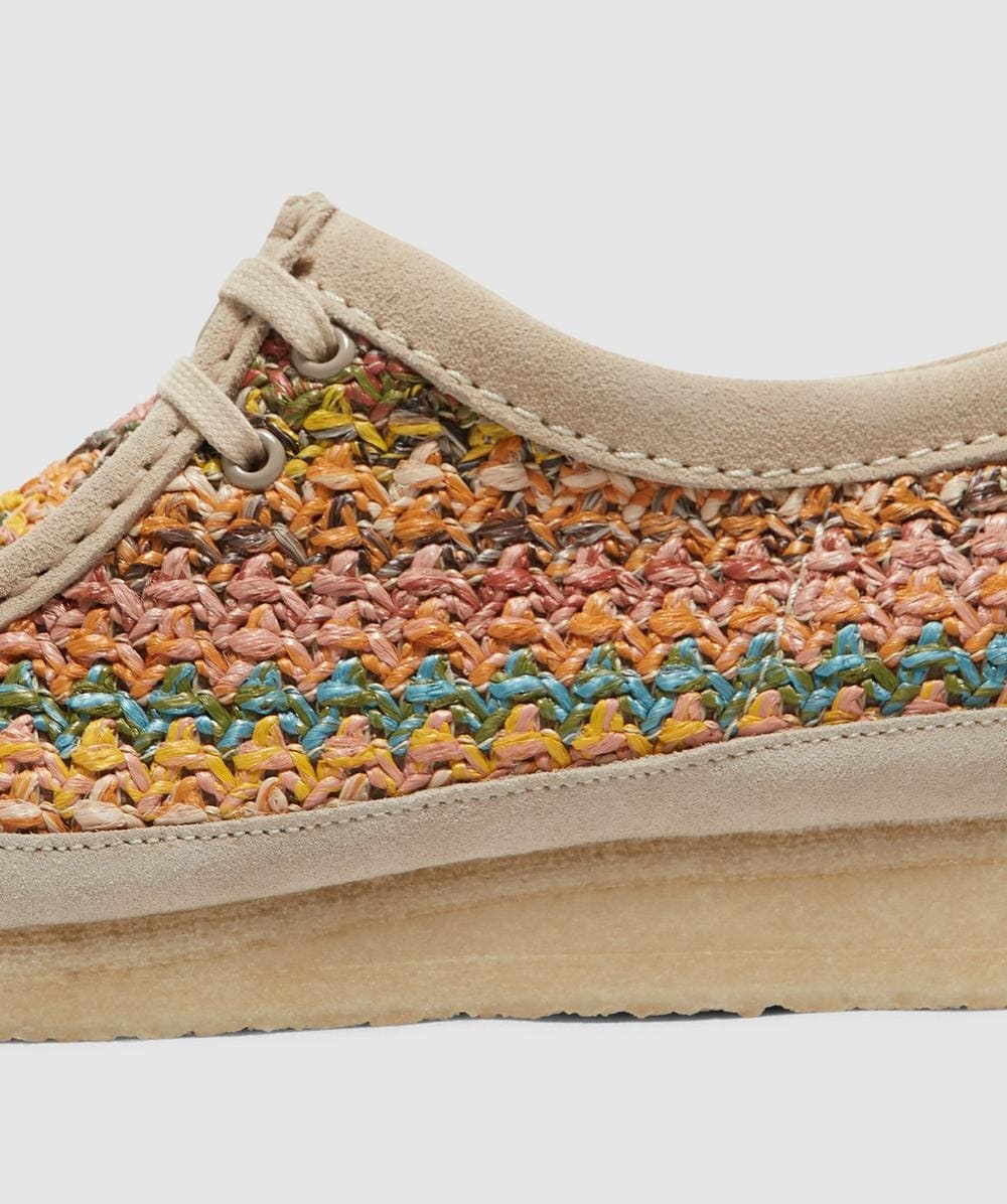 Wallabee multi raffia shoe - 7