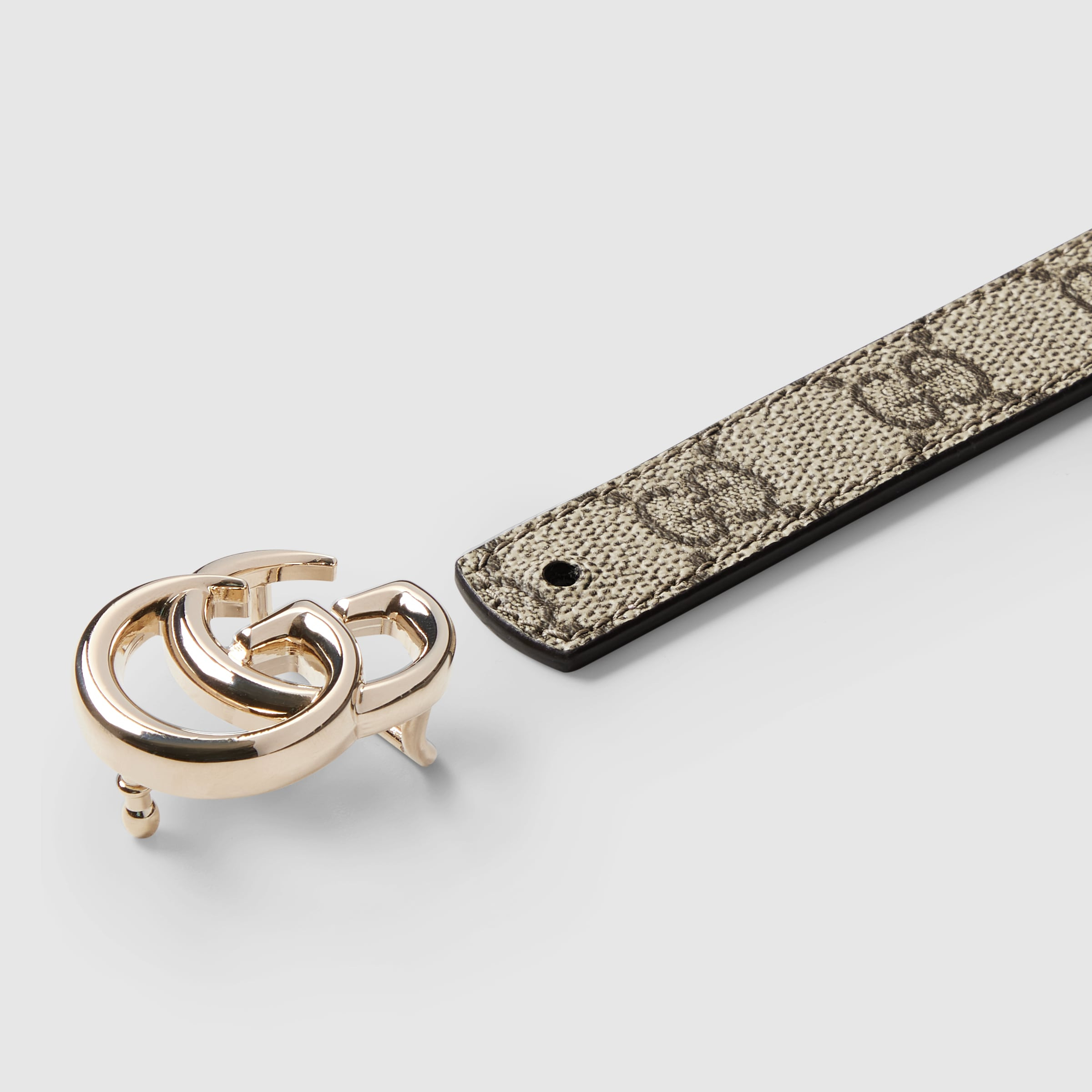 Reversible GG Marmont thin belt - 5