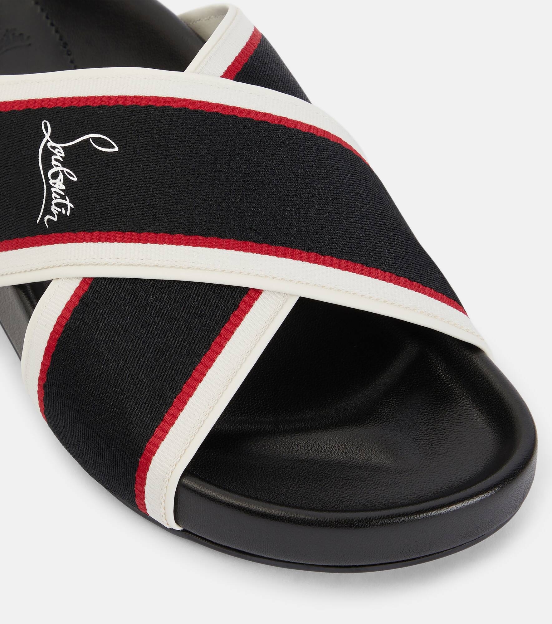 Hot Cross Bizz ribbon sandals - 6