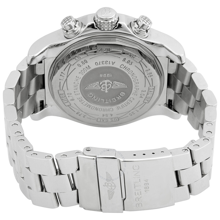 Breitling Super Avenger Chronograph Automatic White Dial Men's Watch A1337011/A562.135A - 3