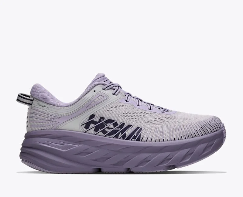 Women's Bondi 7 Shoes in Stardust/Mellow Lilac - 1