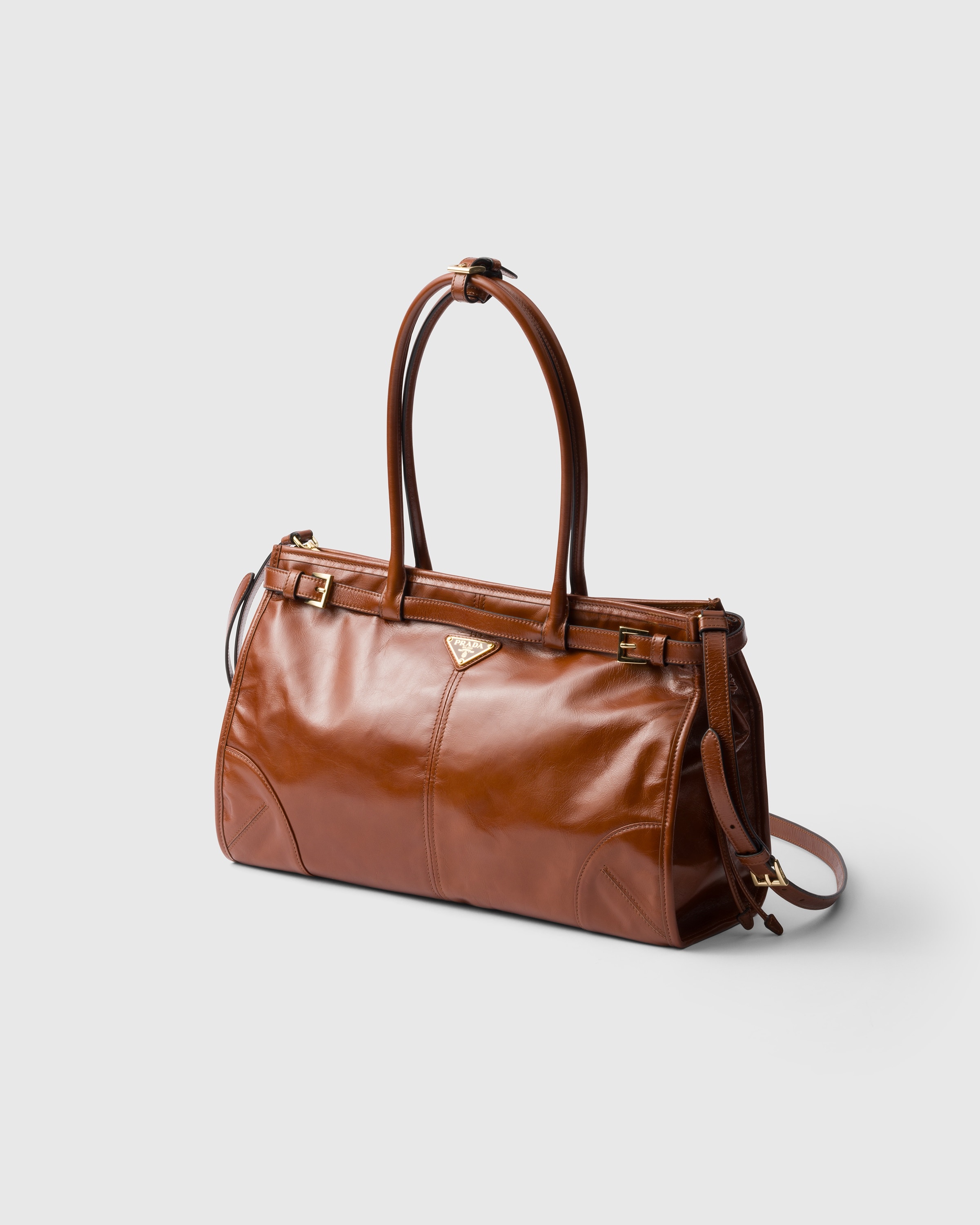Prada Bonnie large leather handbag - 3
