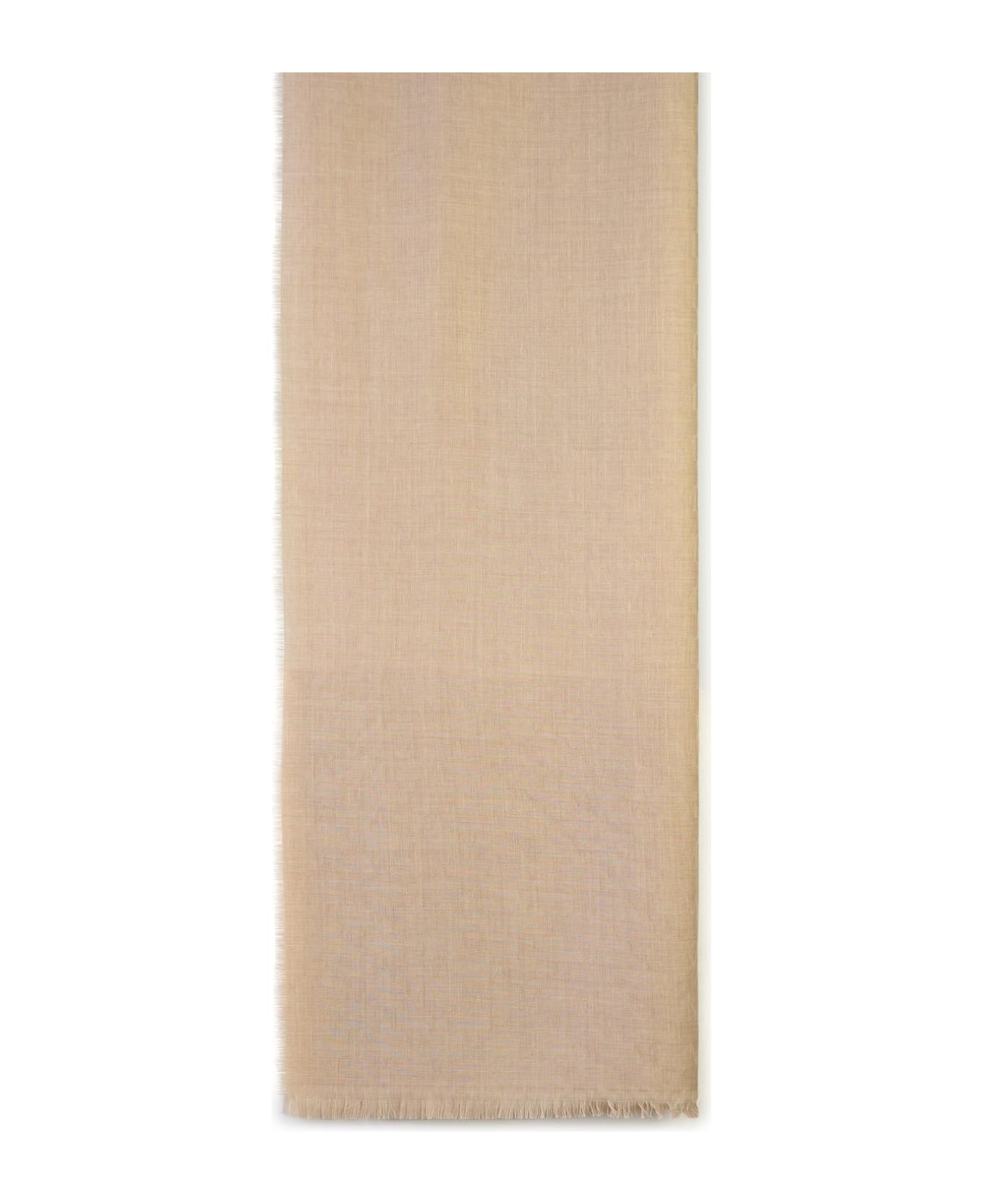 'magico' Beige Wool Scarf - 2