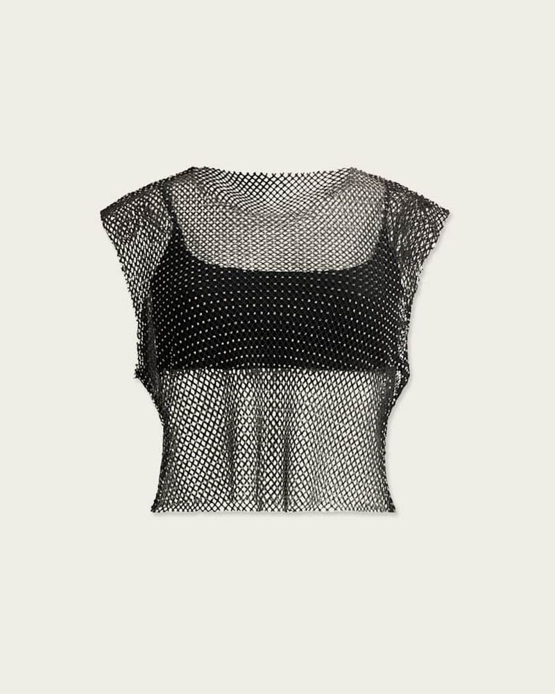 CALYTRIX SPARKLE FISH NET TOP 1
