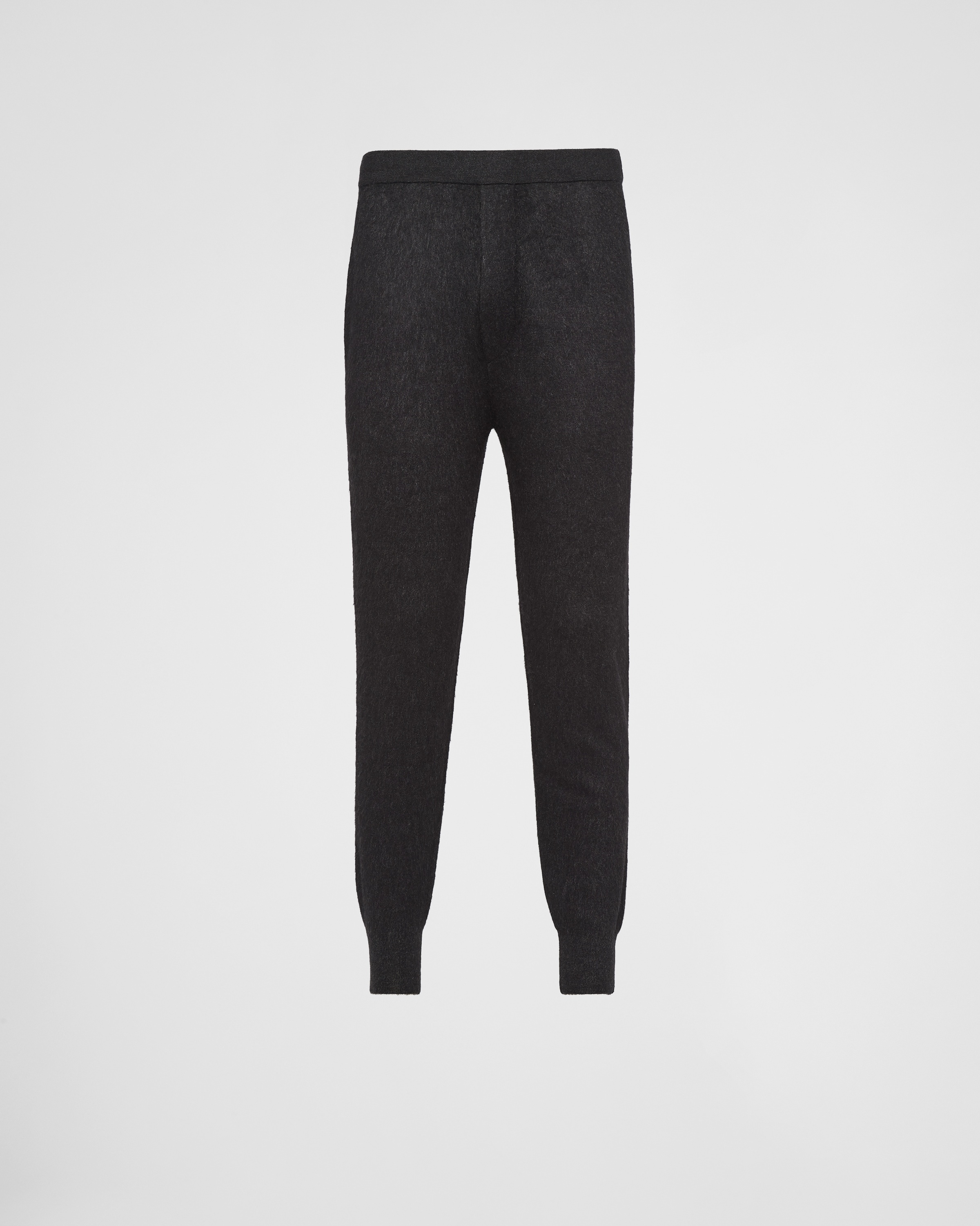 Cashmere and silk knit pants - 1