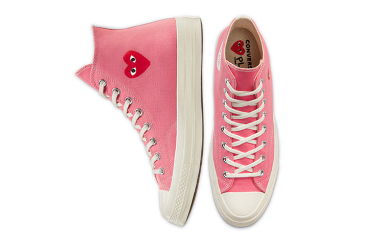 Converse x COMME des GARCONS PLAY Chuck 70 High 'Bright Pink' 168301C - 5