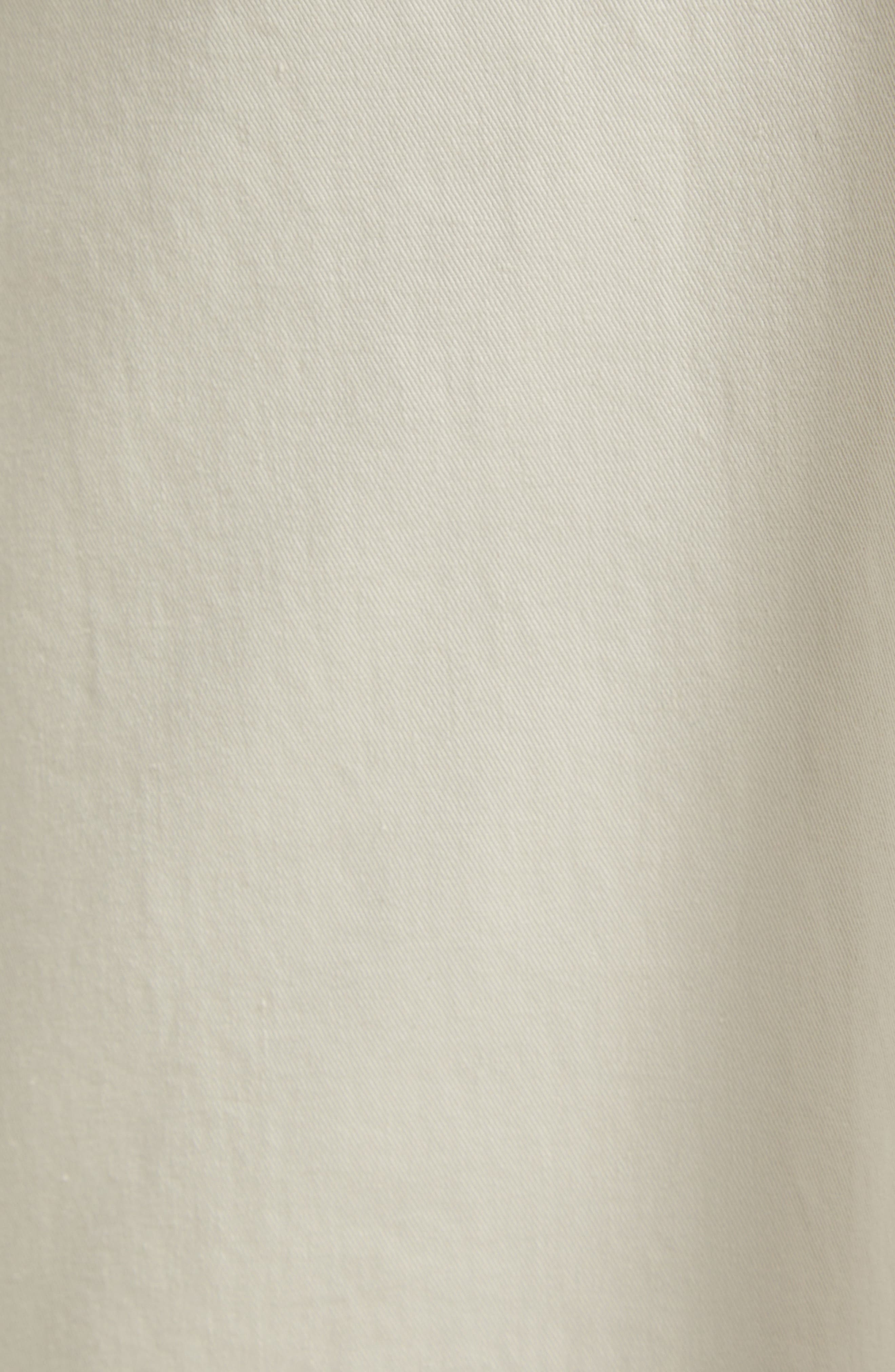 Moncler Stretch Denim Carpenter Overalls in Baby Powder at Nordstrom - 6