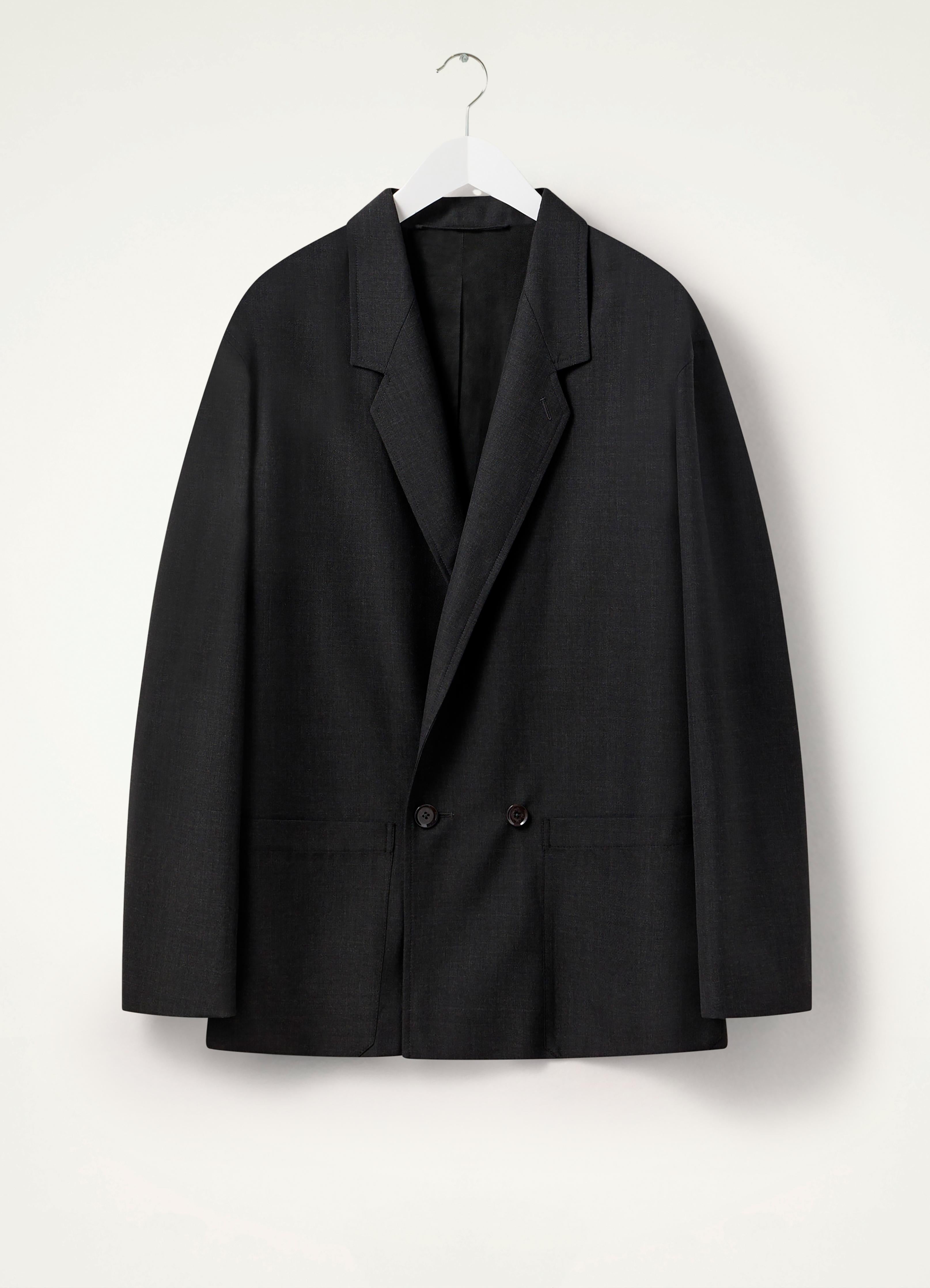 Lemaire WORKWEAR DOUBLE BREASTED JACKET | REVERSIBLE