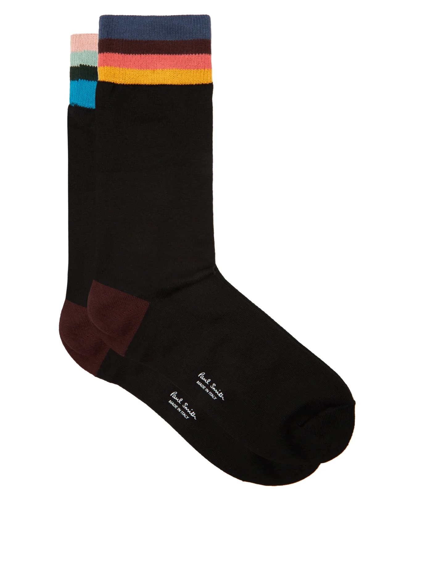 Artist-stripe socks - 1