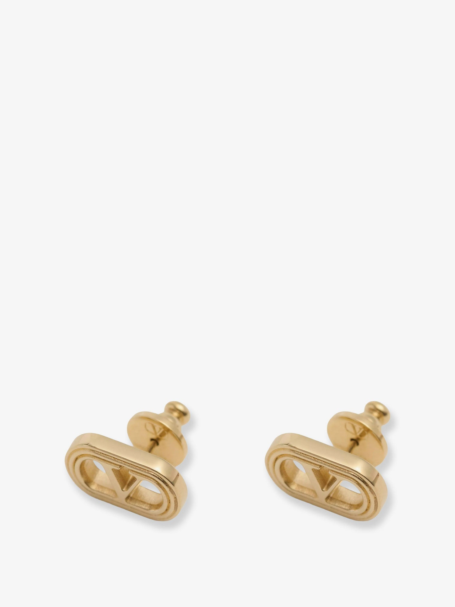 Valentino Garavani Ovalette Metal Earrings - 2