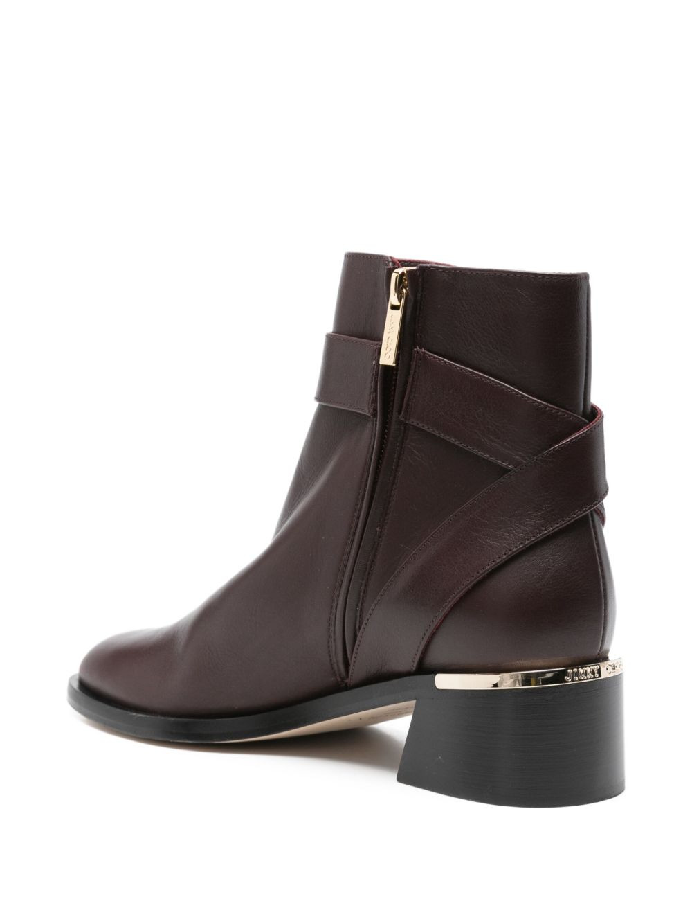 45mm Noor pearl-embellished buckle boots - 3