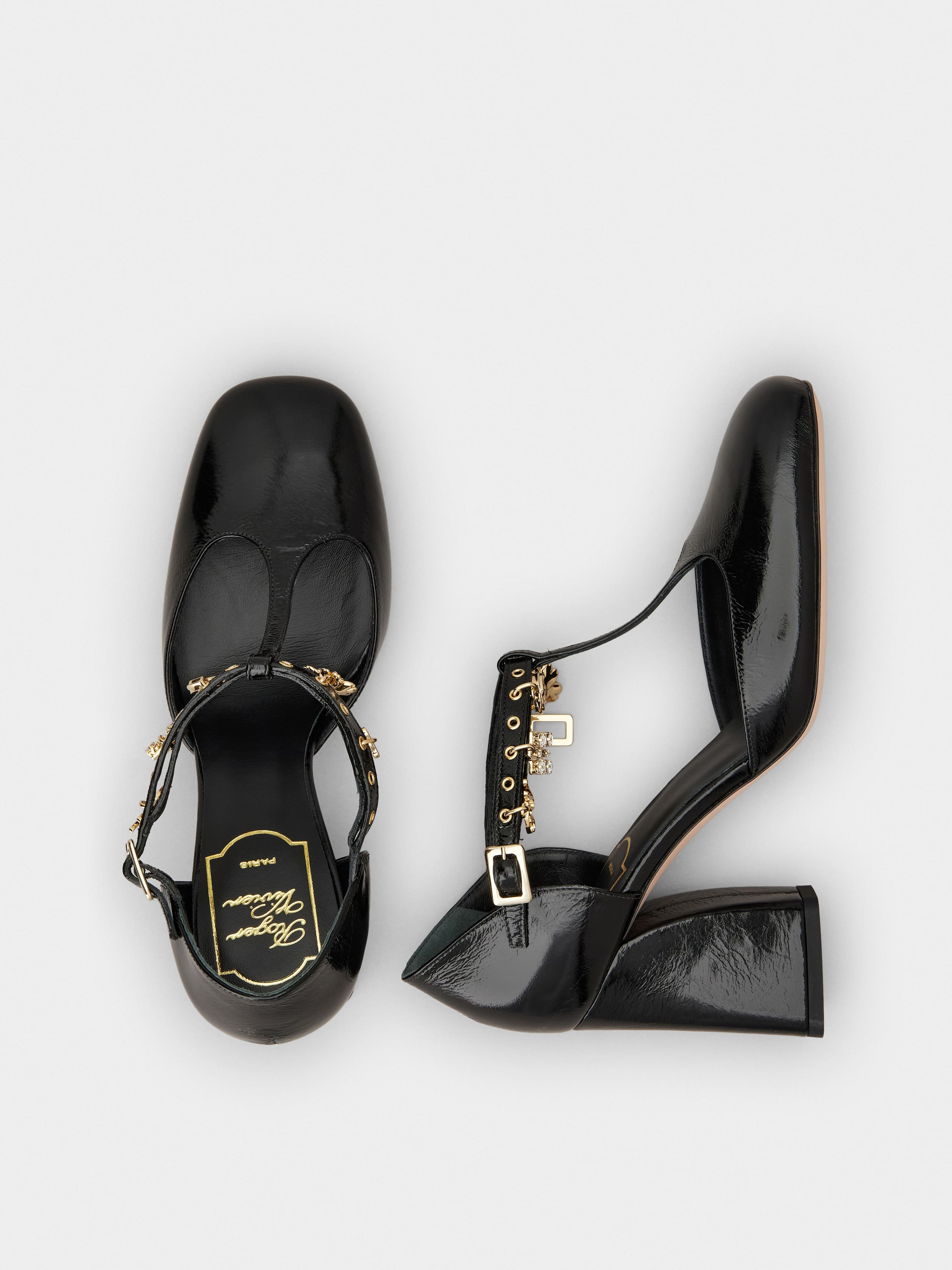 Très Vivier Mary Jane Pumps in patent leather - 4