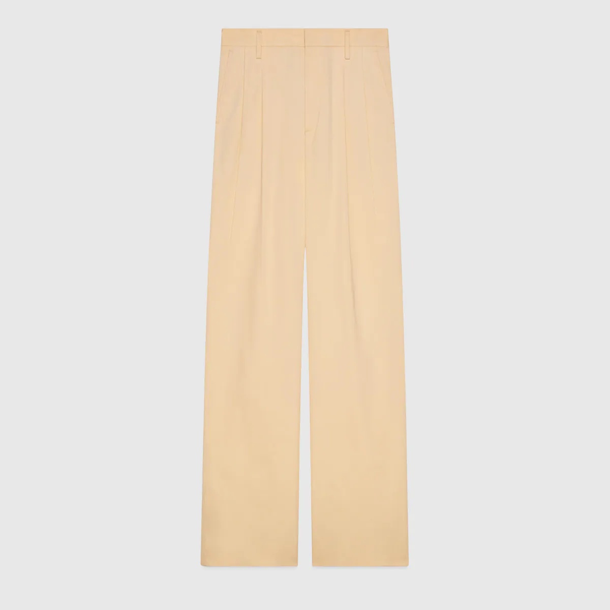 Cotton viscose twill pant - 1