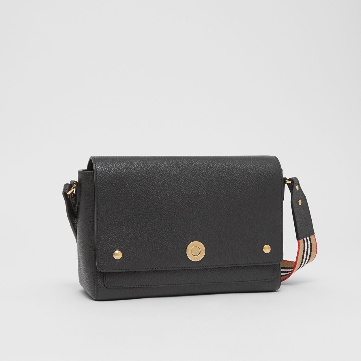 Grainy Leather Note Crossbody Bag - 7