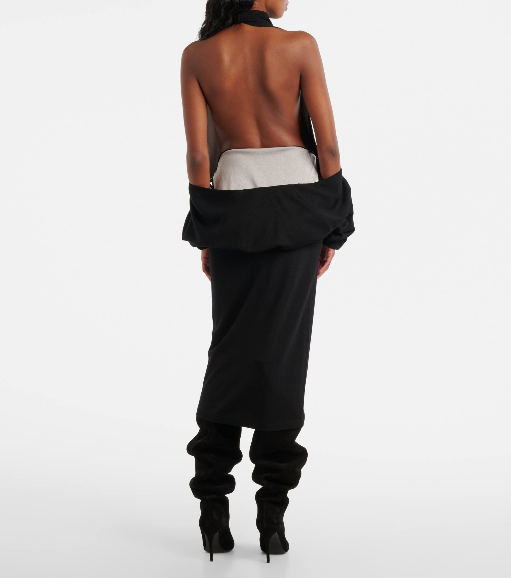 Cut Out midi dress - 3