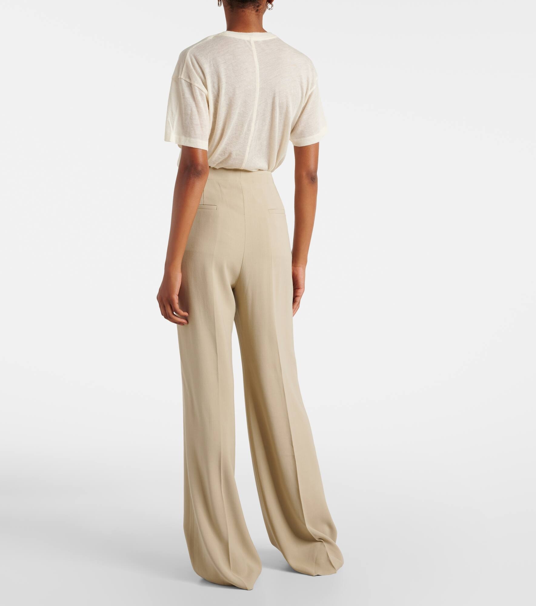 Auden high-rise wide-leg pants - 3