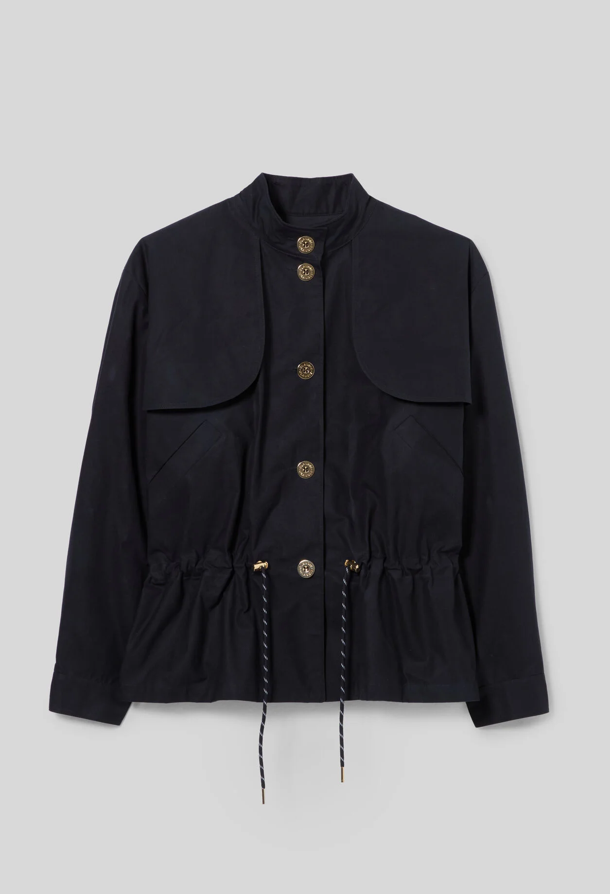 WAXED GABARDINE JACKET - 1