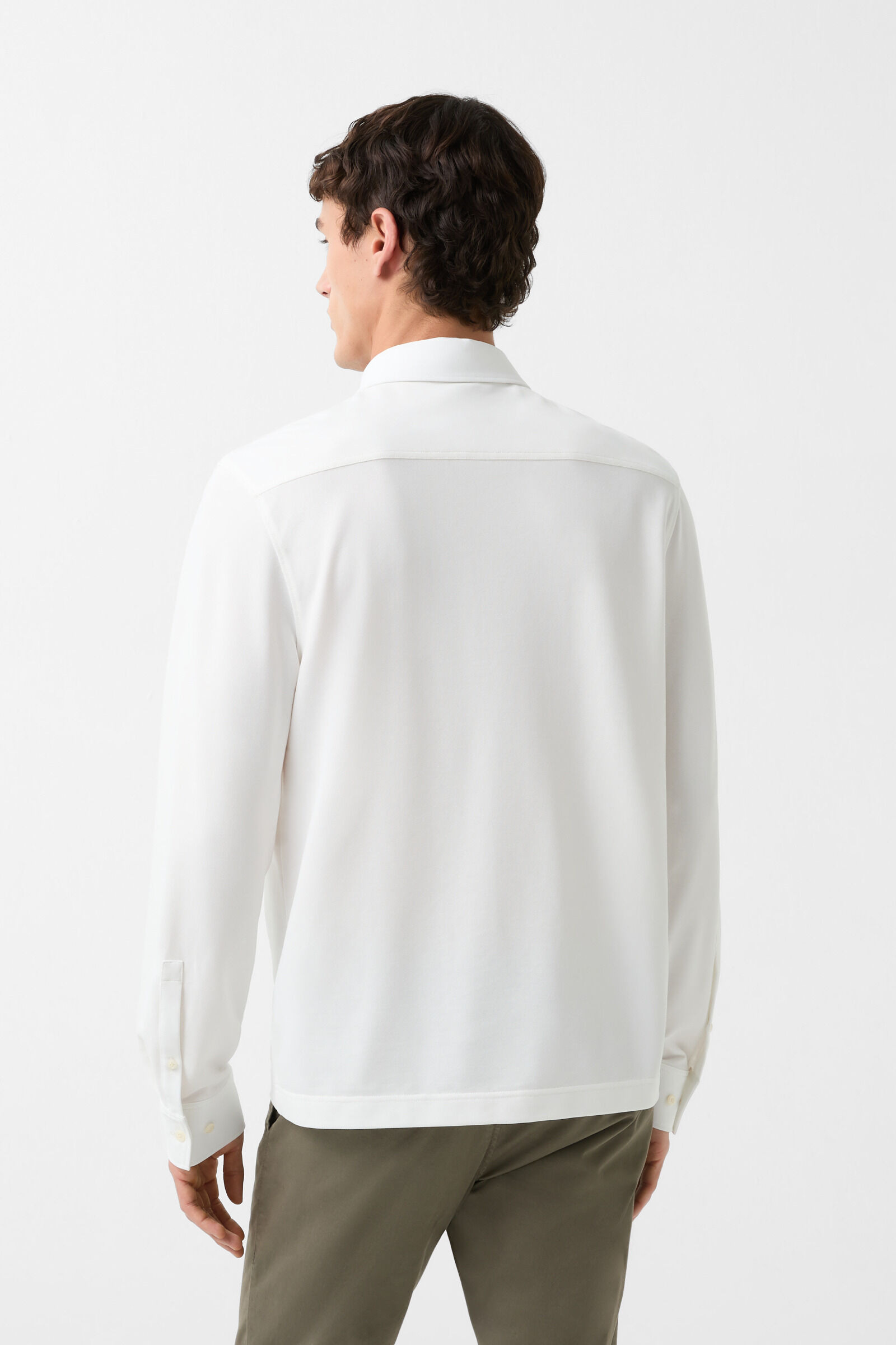 Piqué shirt Franz in Off-White - 3