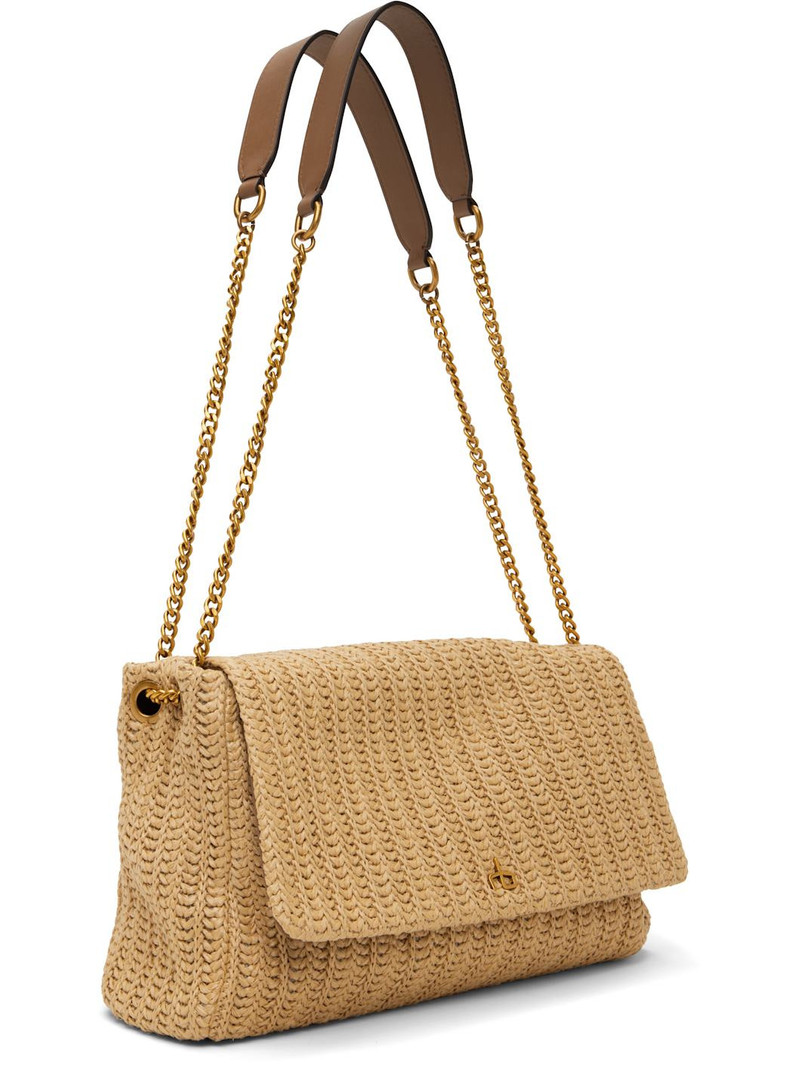 rag & bone Beige Chelsea Large Flap Bag outlook