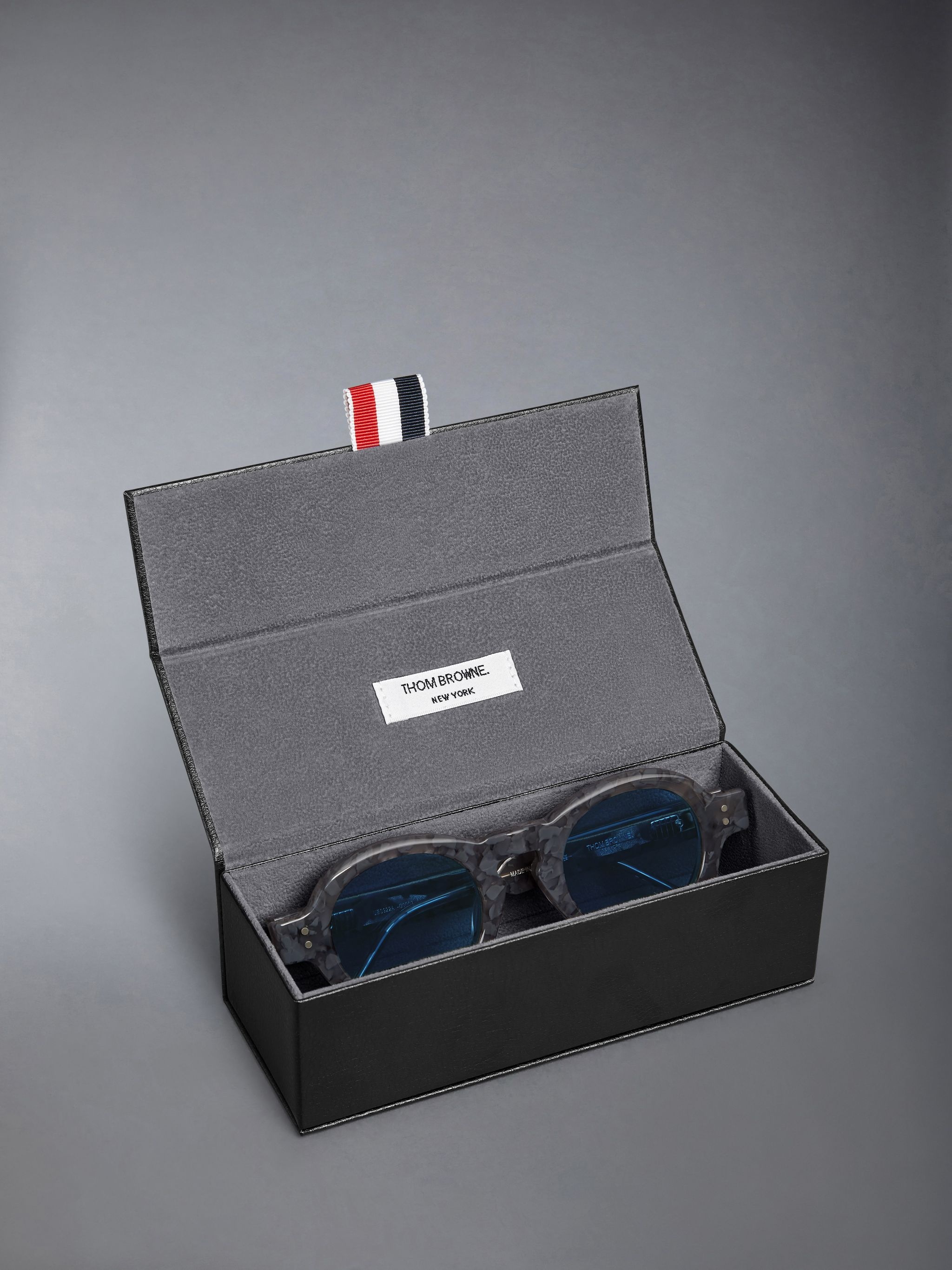 TORTOISE ACETATE ROUND SUNGLASSES - 4