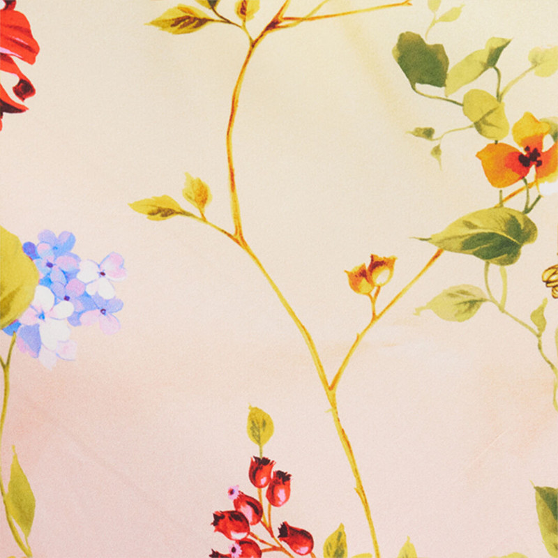 Maxi Dress with Miami Flowers Print 5