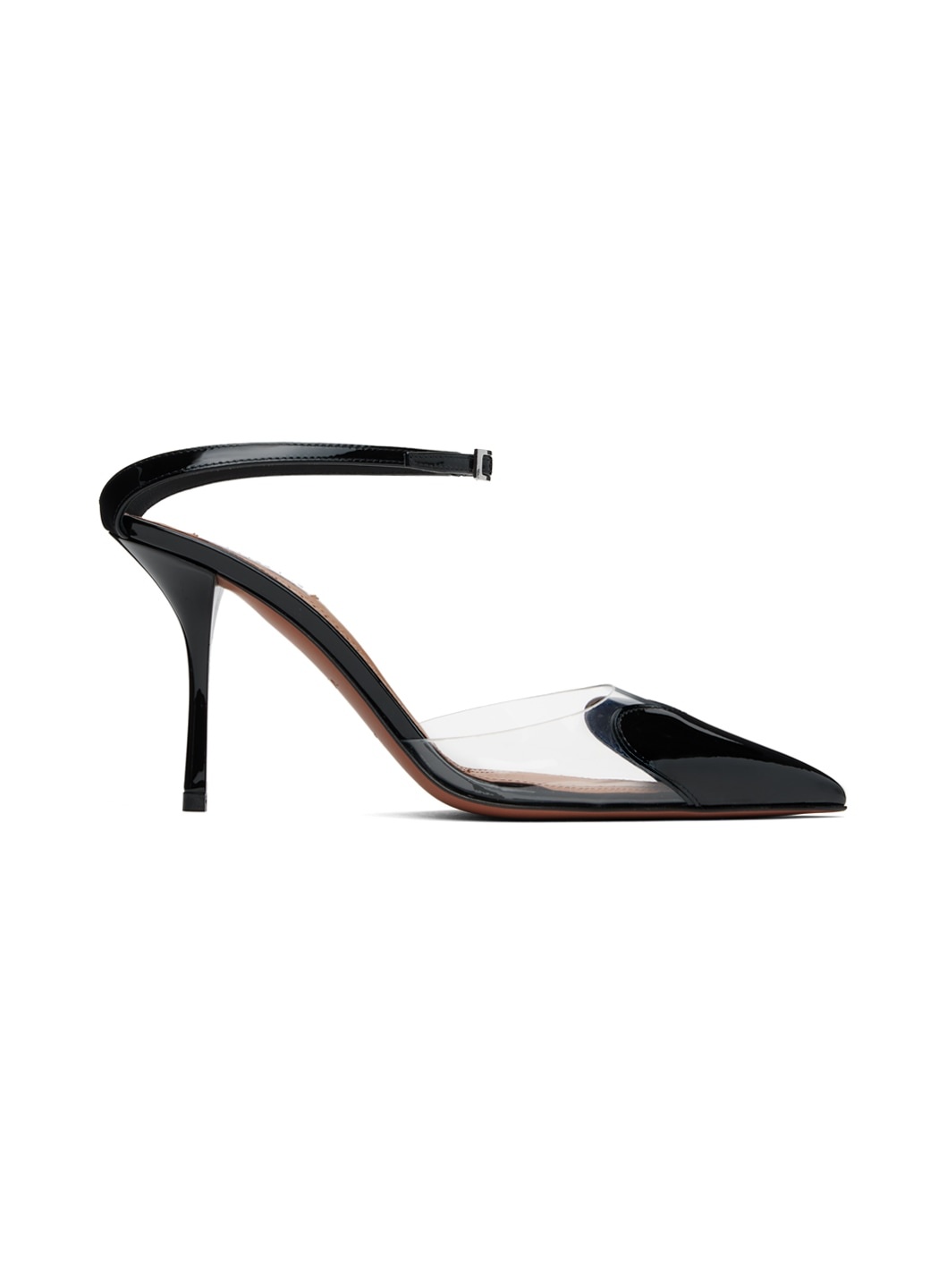 Black 'Le Cœur' 90 Heels - 1