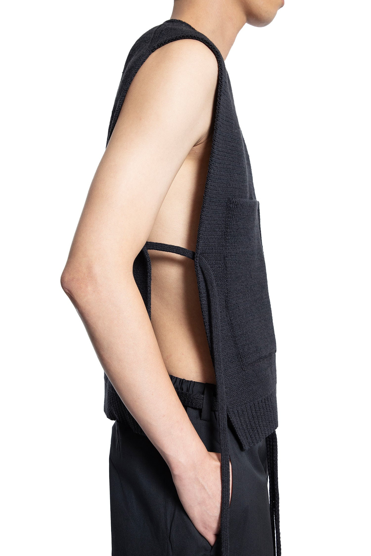 Tape Knit Vest - 4