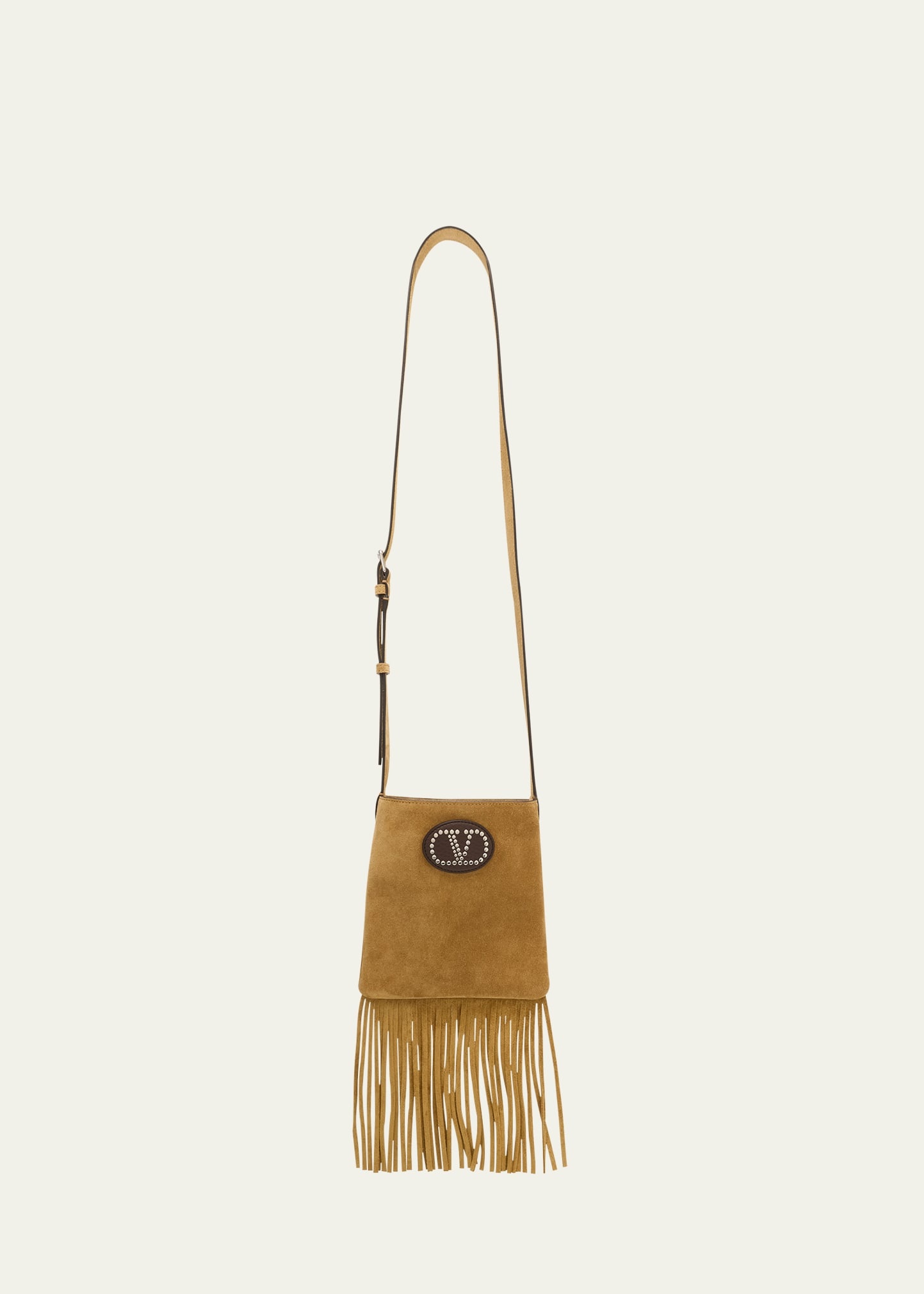 Nellcote Fringe Suede Crossbody Bag - 1