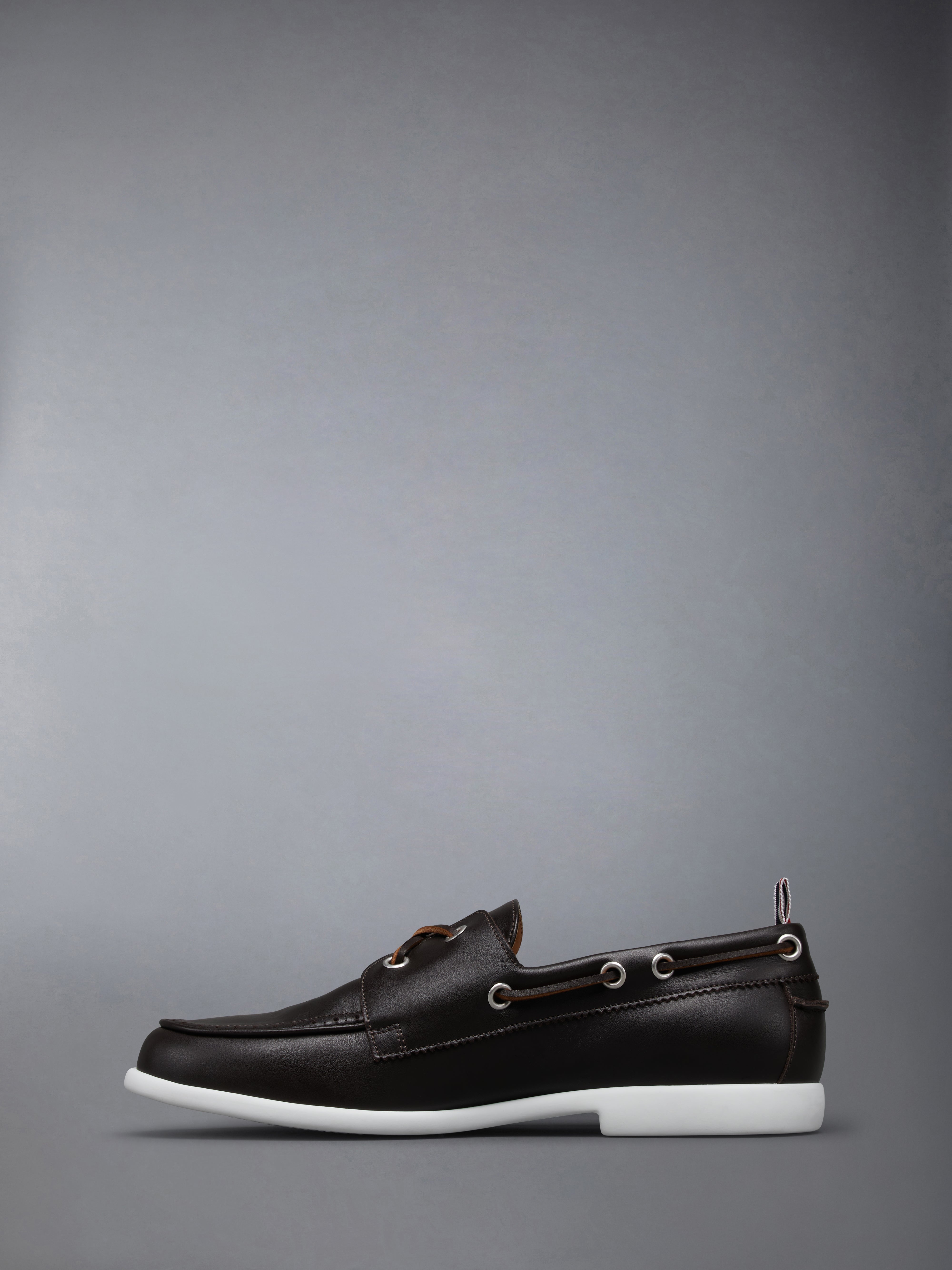 Baby Calf Leather Boat Shoe - 3