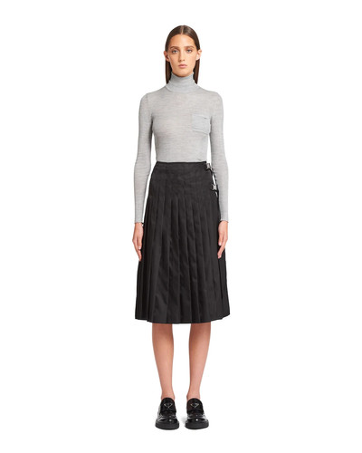 Prada Light Re-Nylon wraparound skirt outlook