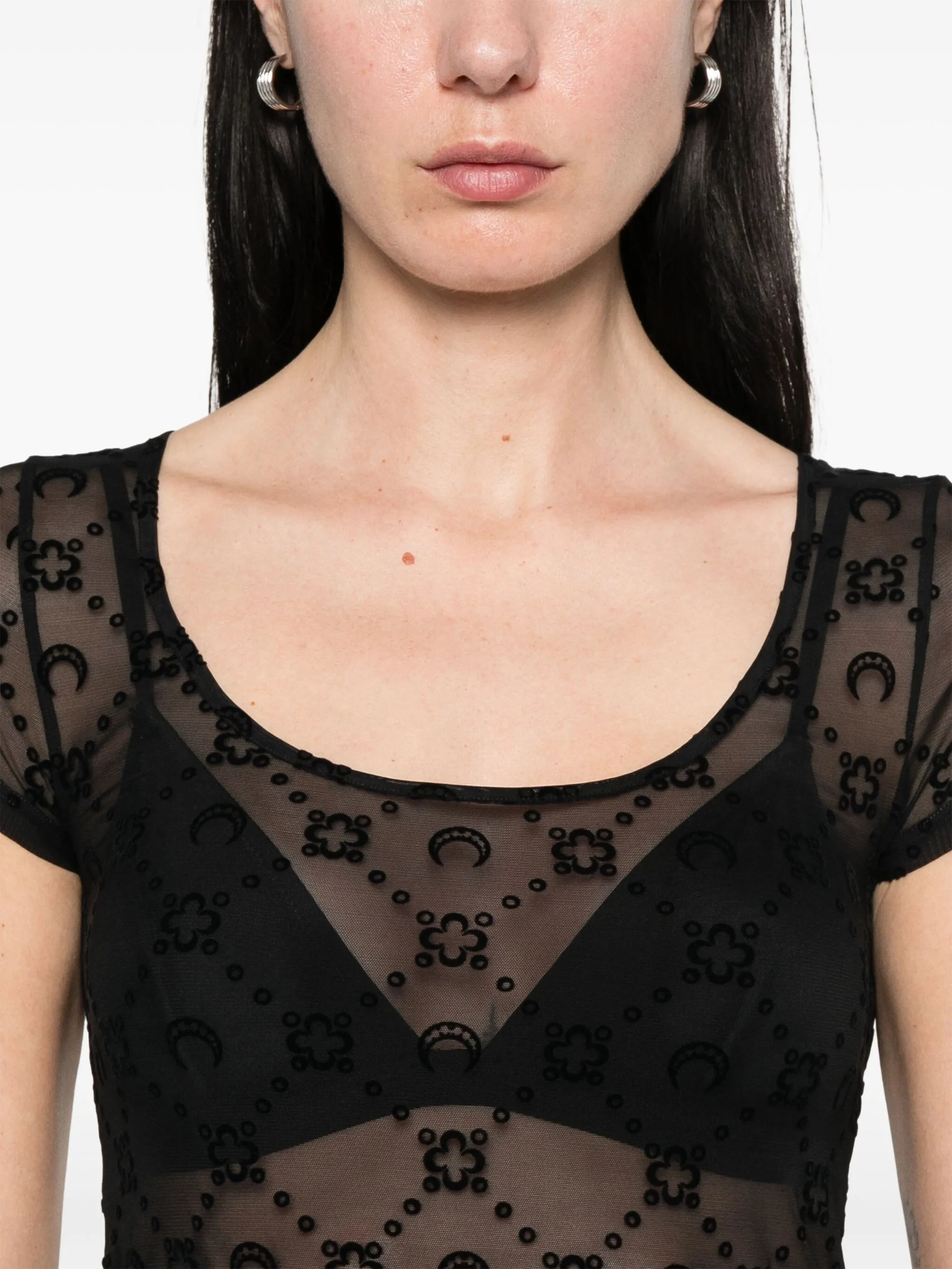 flocked mesh top - 5
