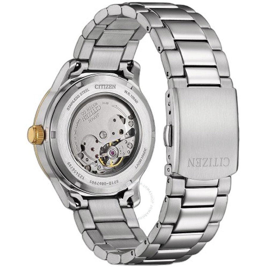 Citizen - Citizen Automatic Green Dial Men's Watch NJ0196-80X - 2