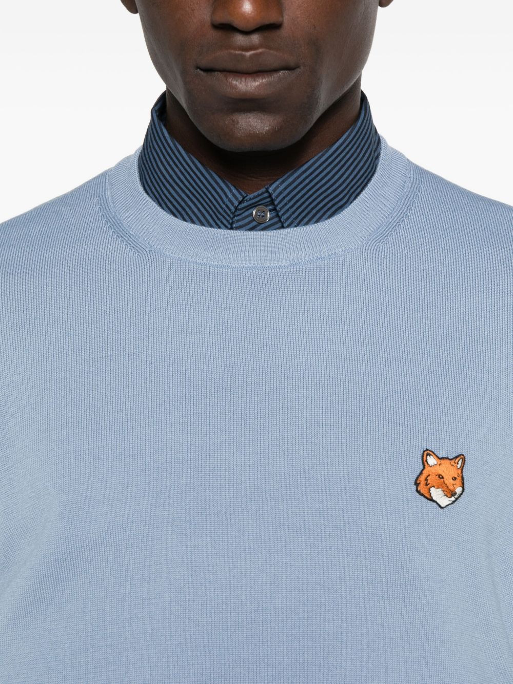 Fox Head wool sweater - 5