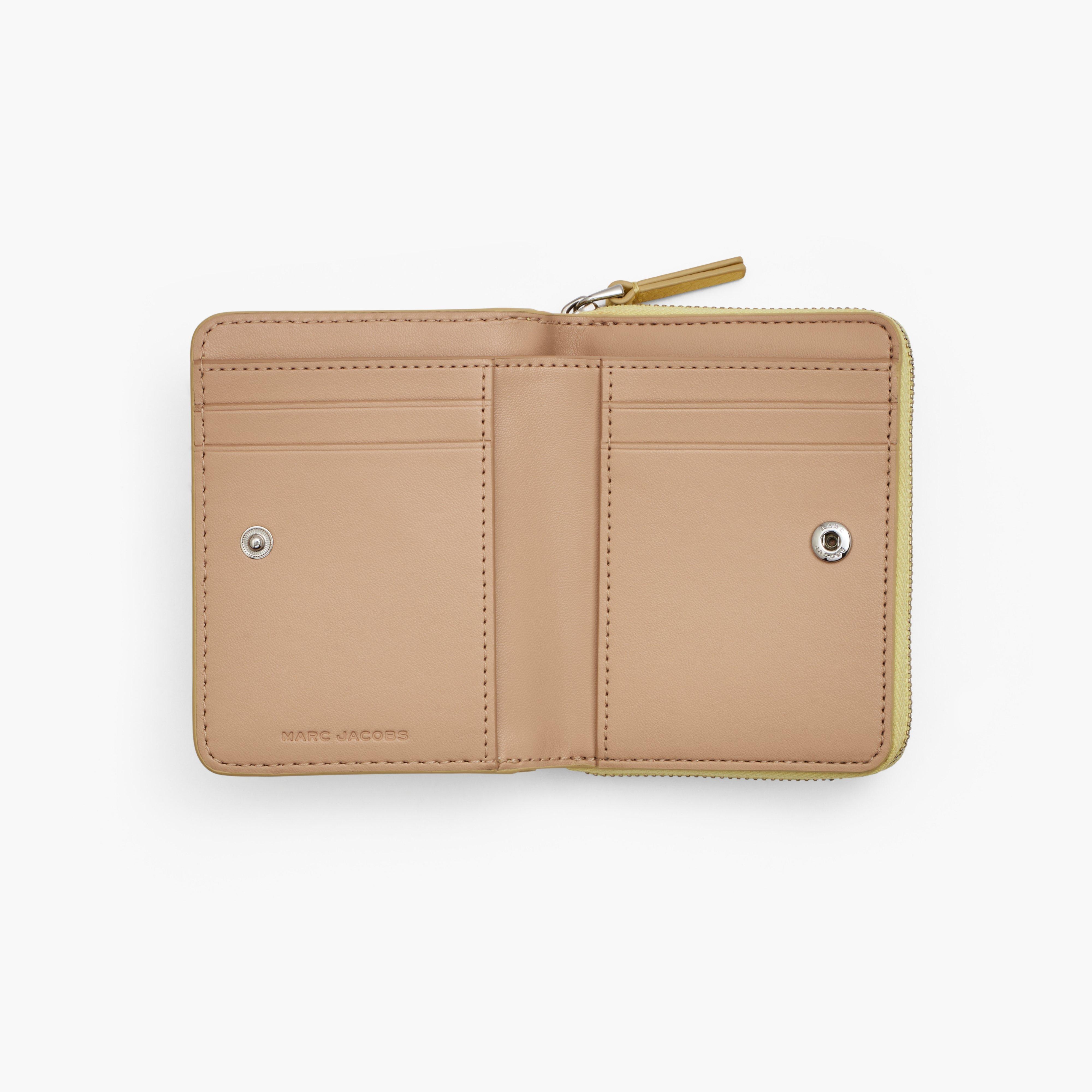 THE LEATHER MINI COMPACT WALLET - 2