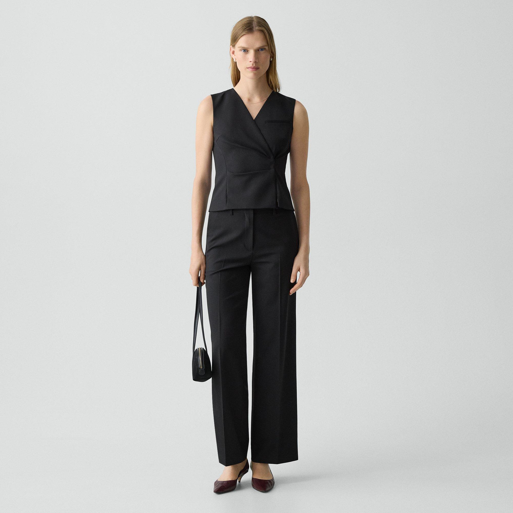 Wrap Vest in Good Wool - 6