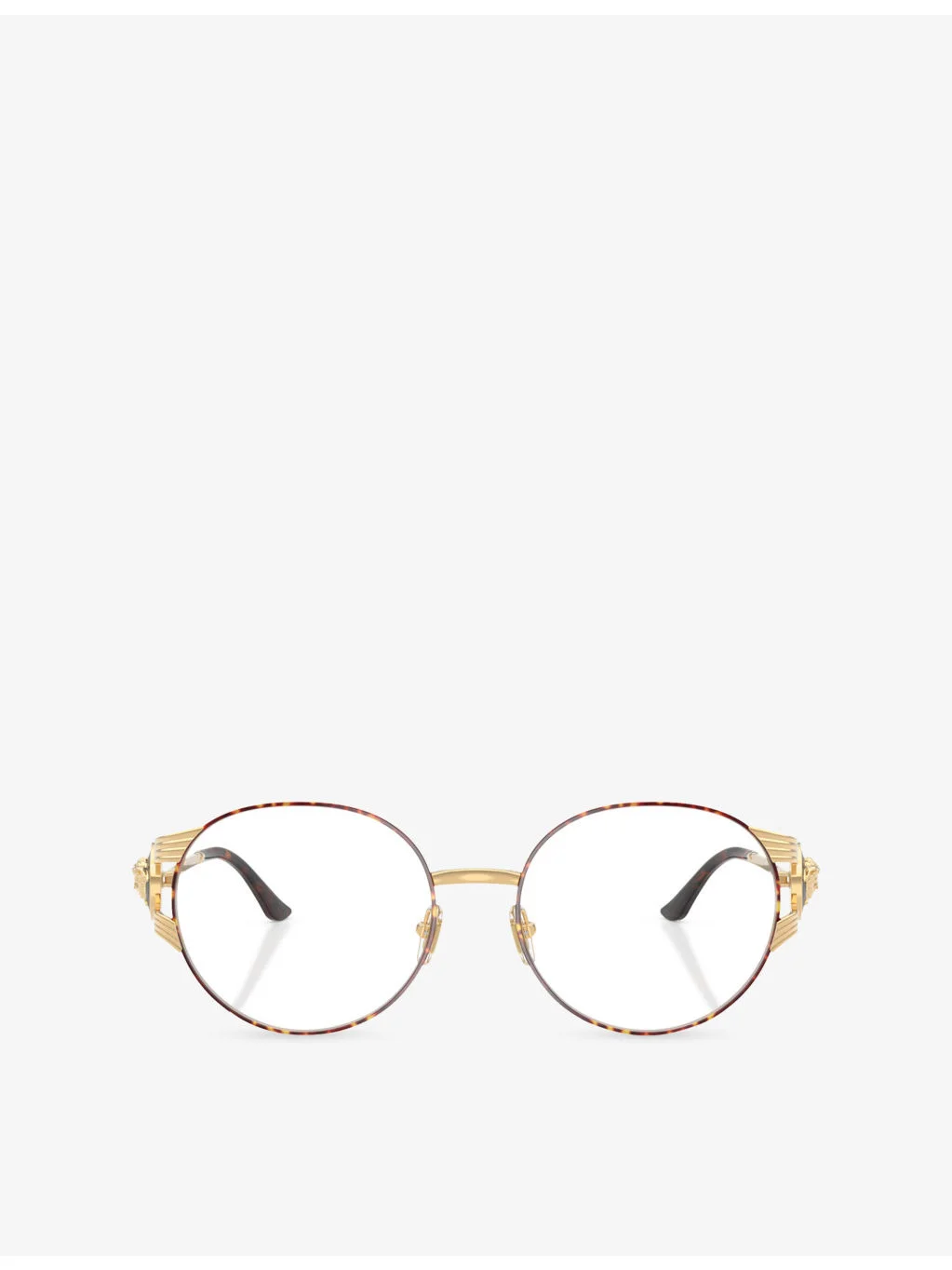 VE1320 Round-Frame Metal Optical Glasses - 1
