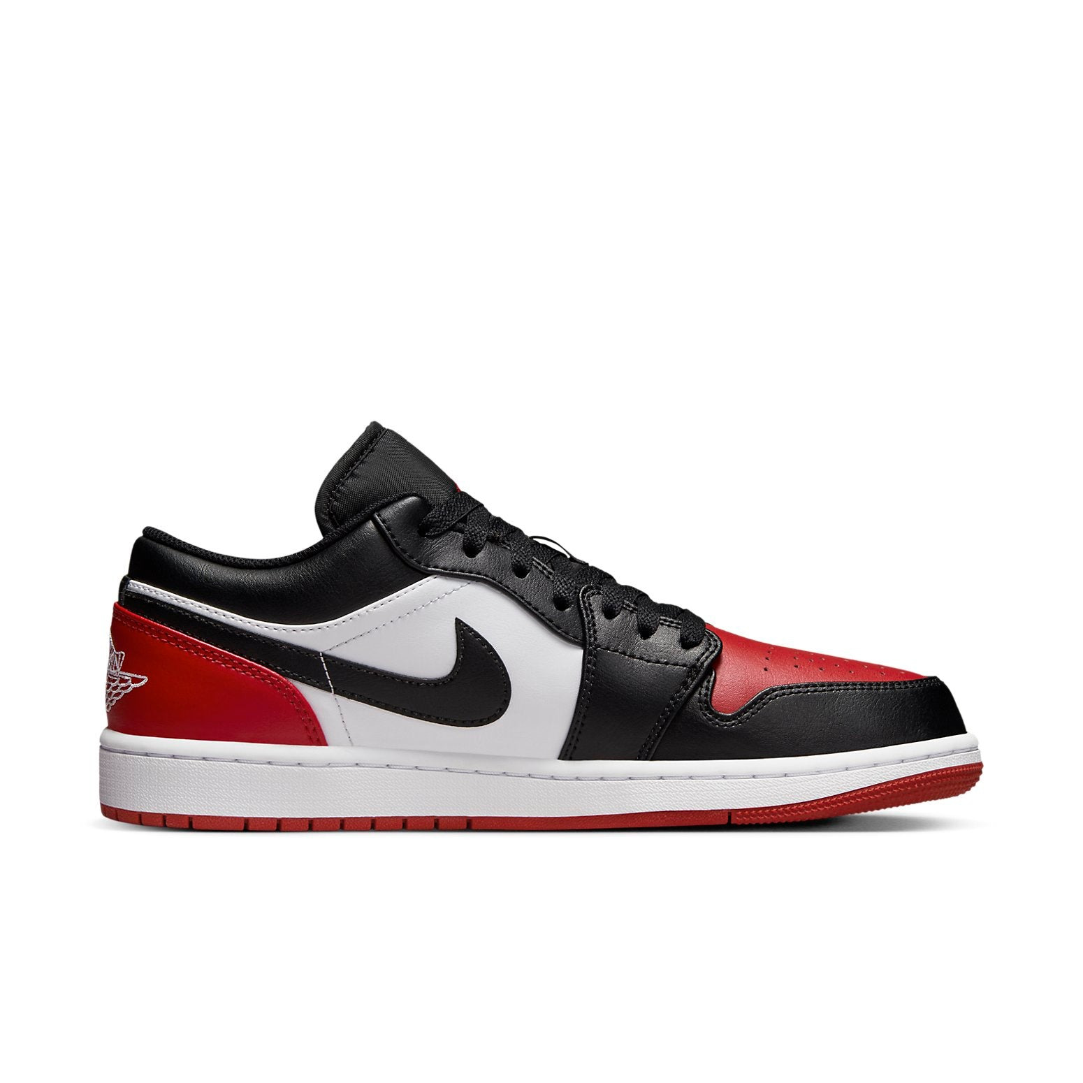 Air Jordan 1 Low 'Bred Toe' 553558-161 - 2
