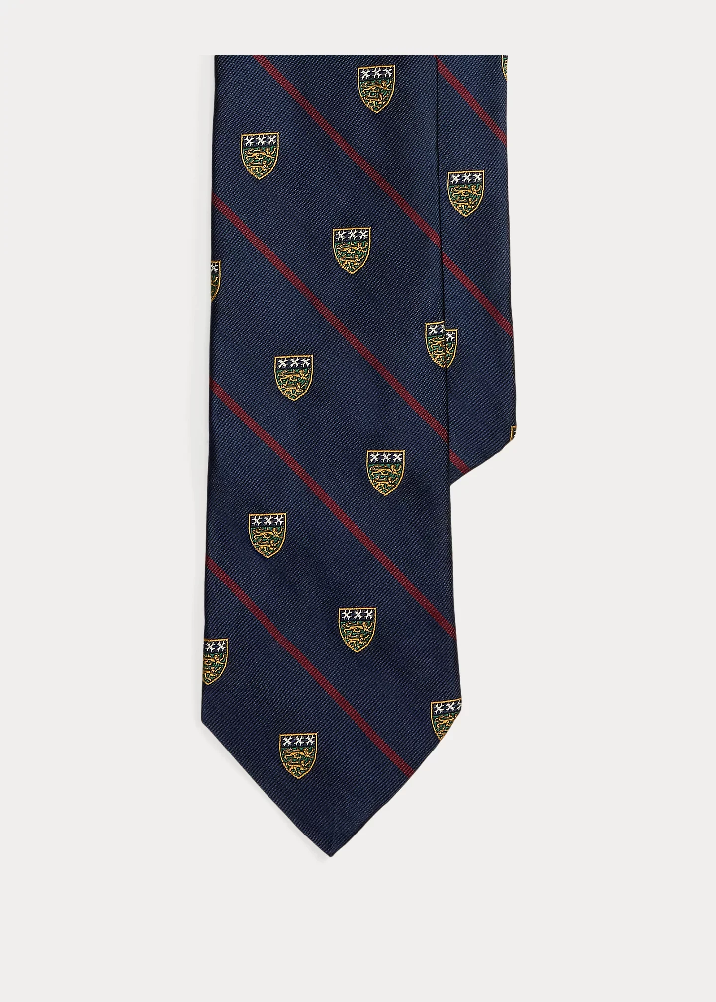 Graduate Striped Silk Repp Club Tie - 1