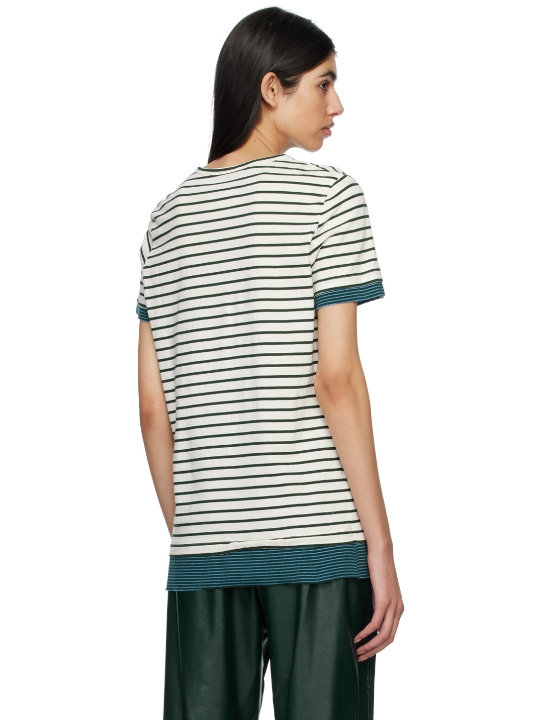 Off-White Spliced T-Shirt - 3