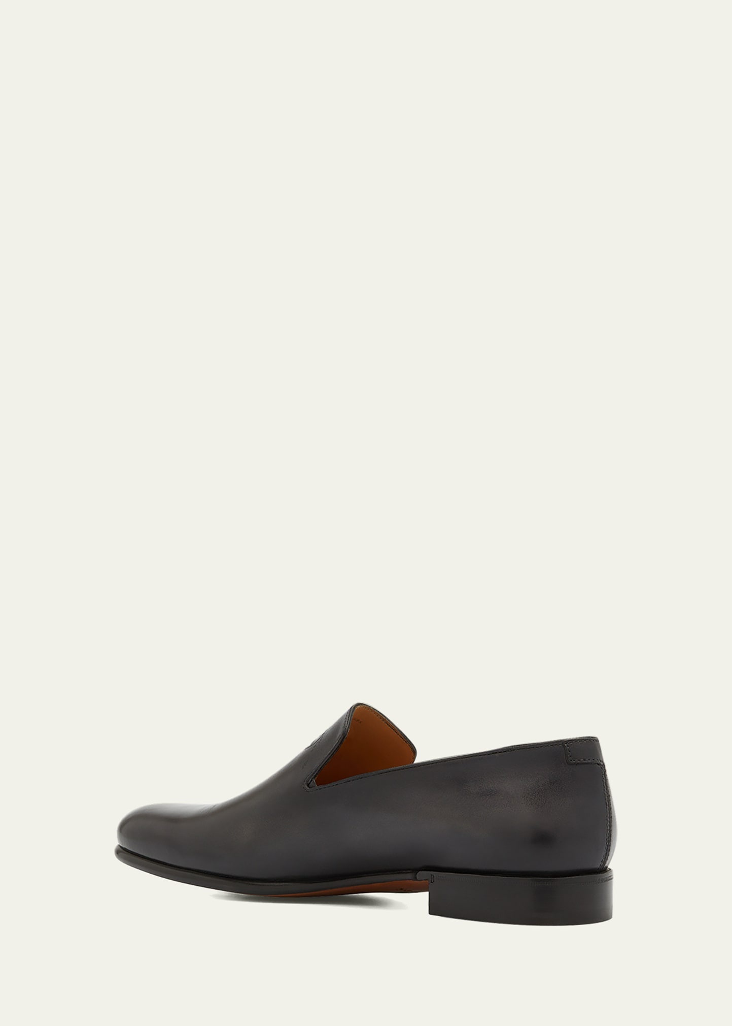 Men's Scritto Leather Loafers - 3