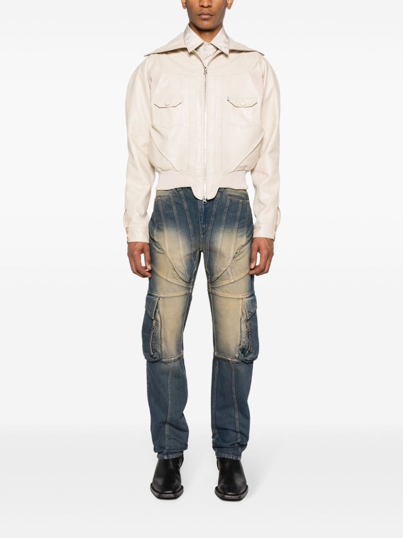JUNTAE KIM Corset cargo jeans outlook