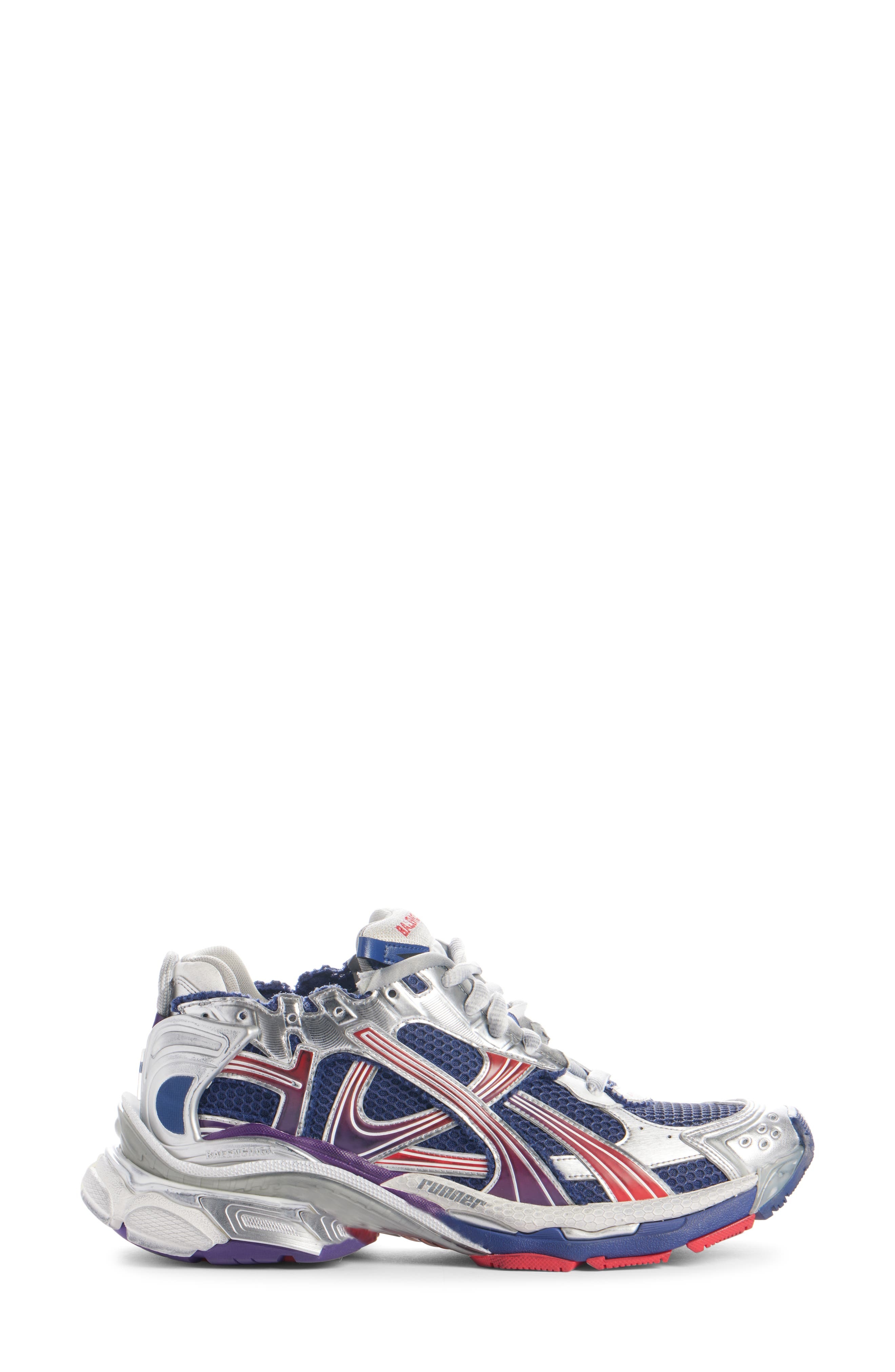 Balenciaga Runner Sneaker in Navy/Red/Grey at Nordstrom - 3