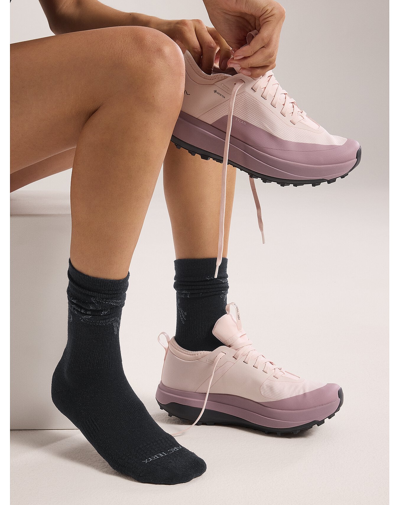 Merino Wool Mid Bird Sock - 6