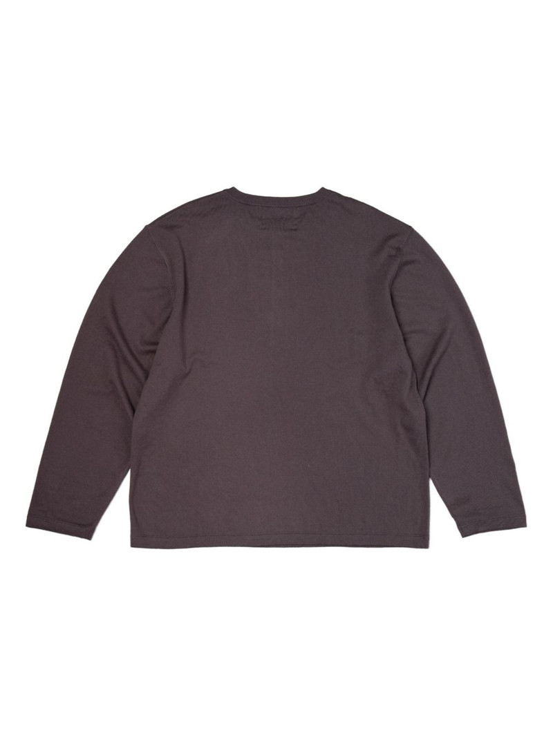 extreme cashmere Nº 407 long-sleeve henley top outlook