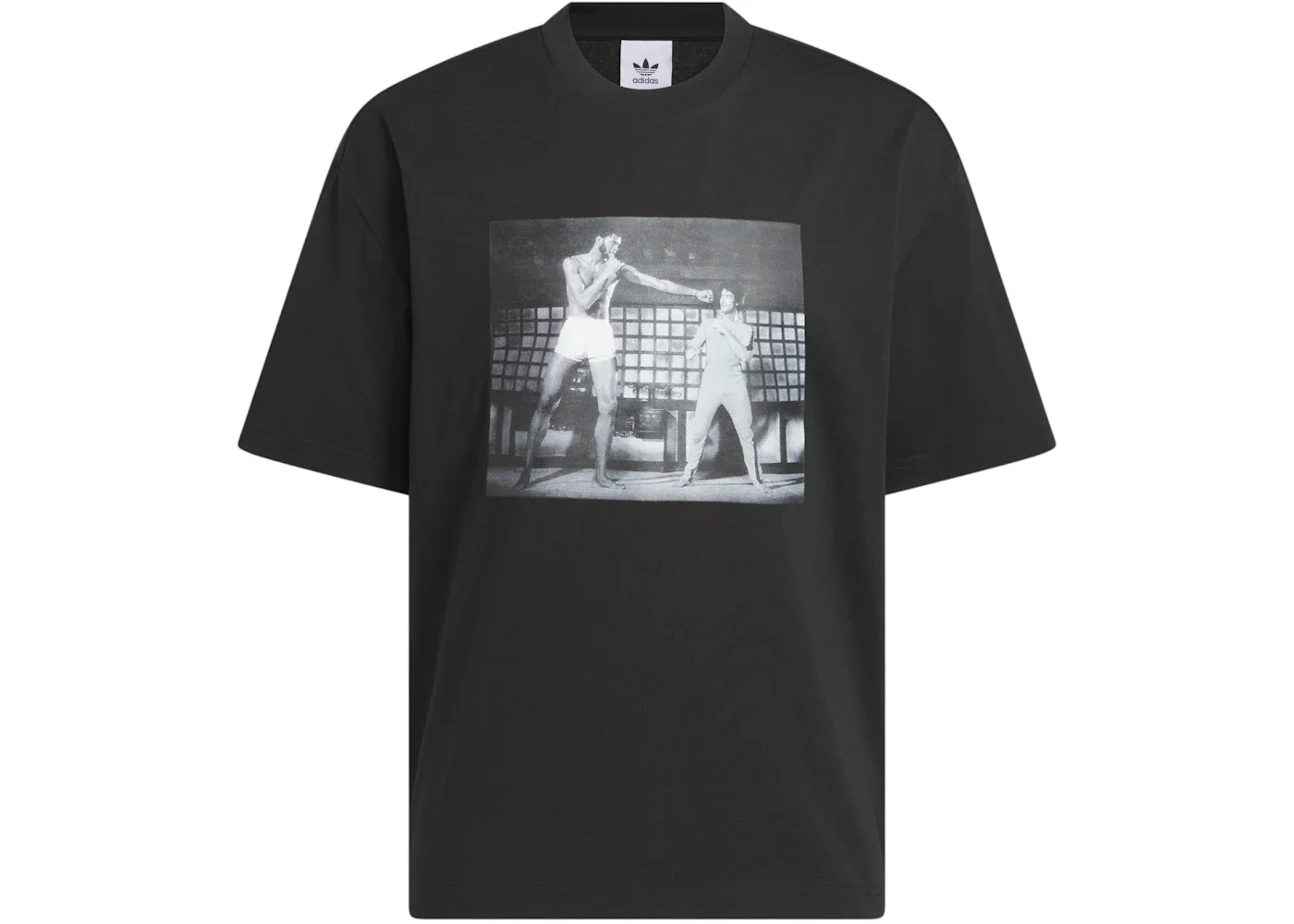 adidas Kareem Scoring Champ Graphic T-Shirt Black - 1
