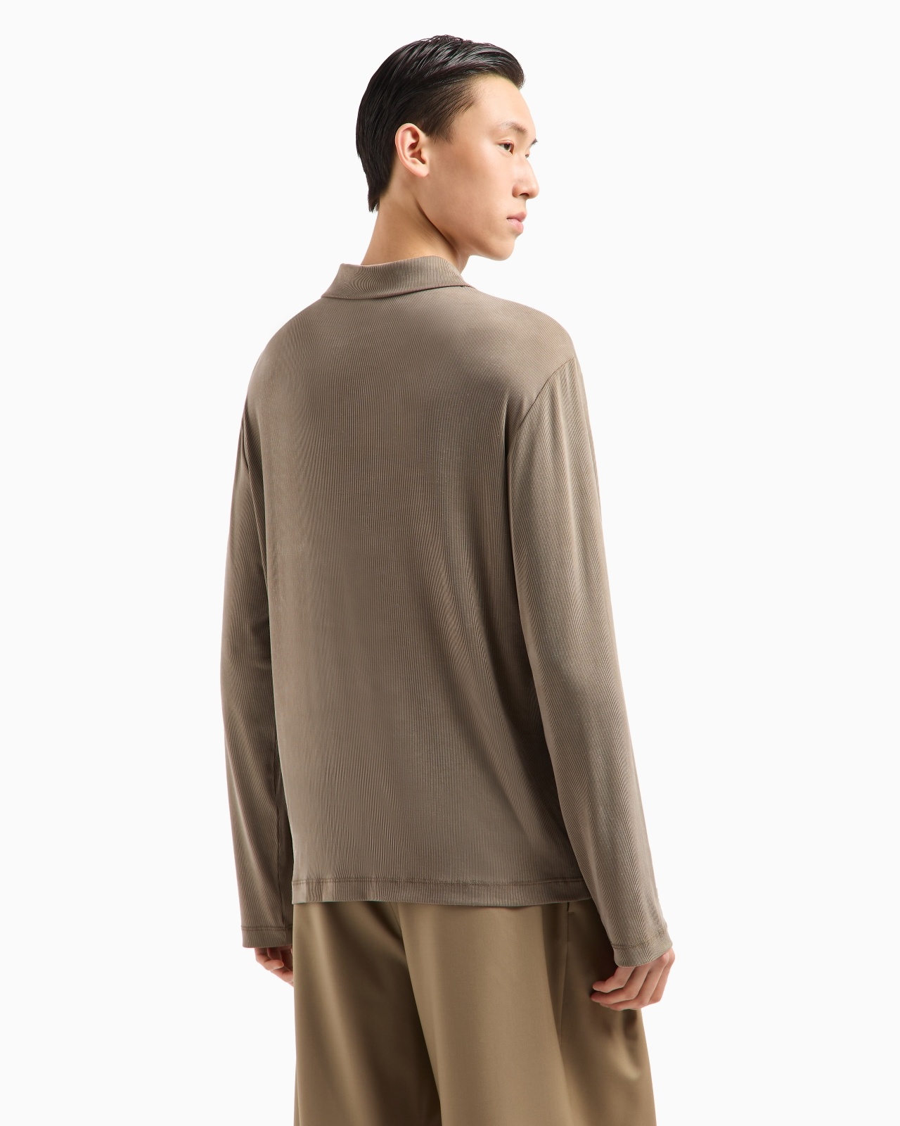 ASV ICON POLO SHIRT IN LOOSELY RIBBED STRETCH LYOCELL - 3